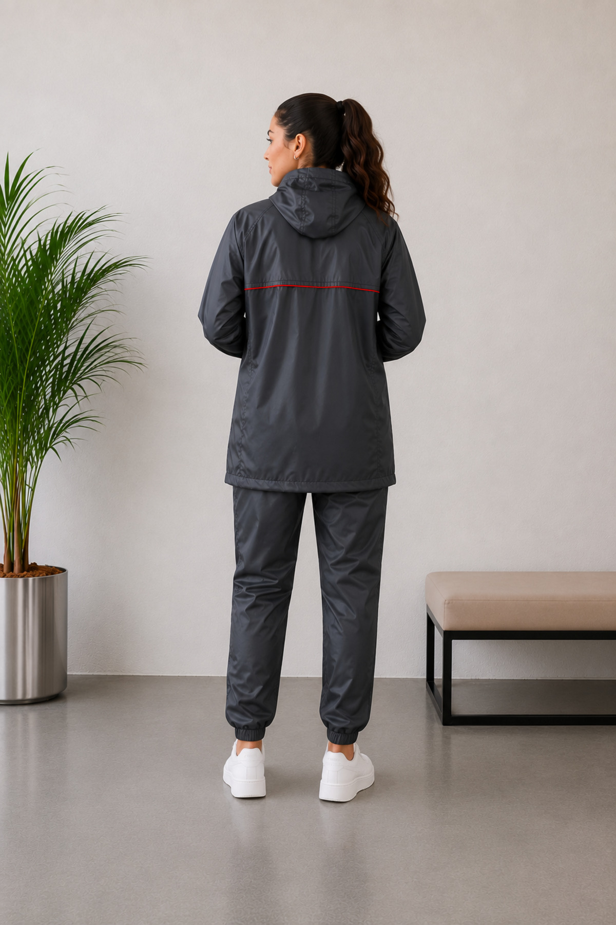 Tunik Model Sauna Eşofmanı — خاکستری 8681421050229 — تصویر 4 از 4