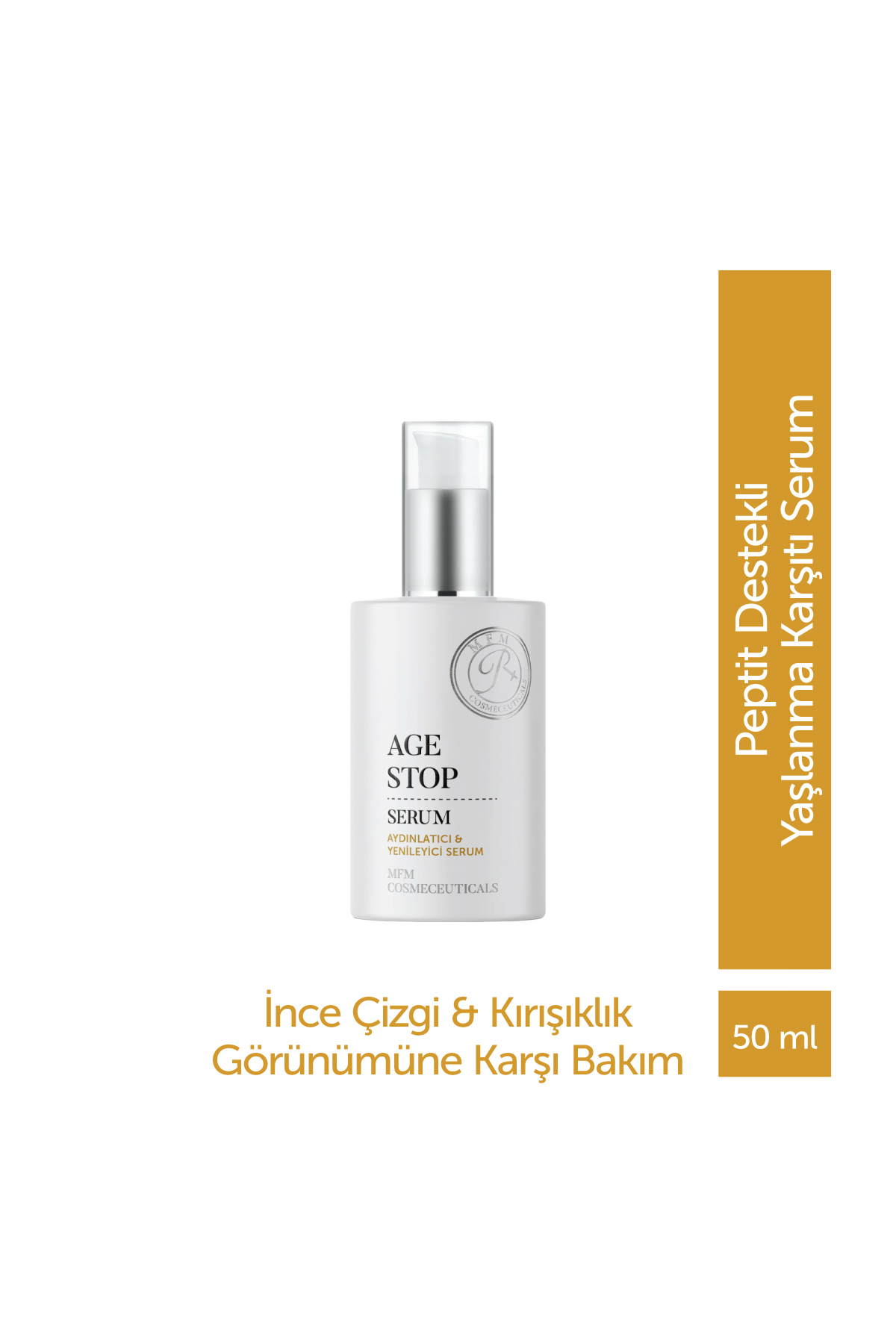 MFM COSMECEUTICALS MFM Nutra Age Stop Yaşlanma Ve Kırışıklık Karşıtı Gündüz - Gece, Göz Çevresi Serum - 50 ml — 868294342408