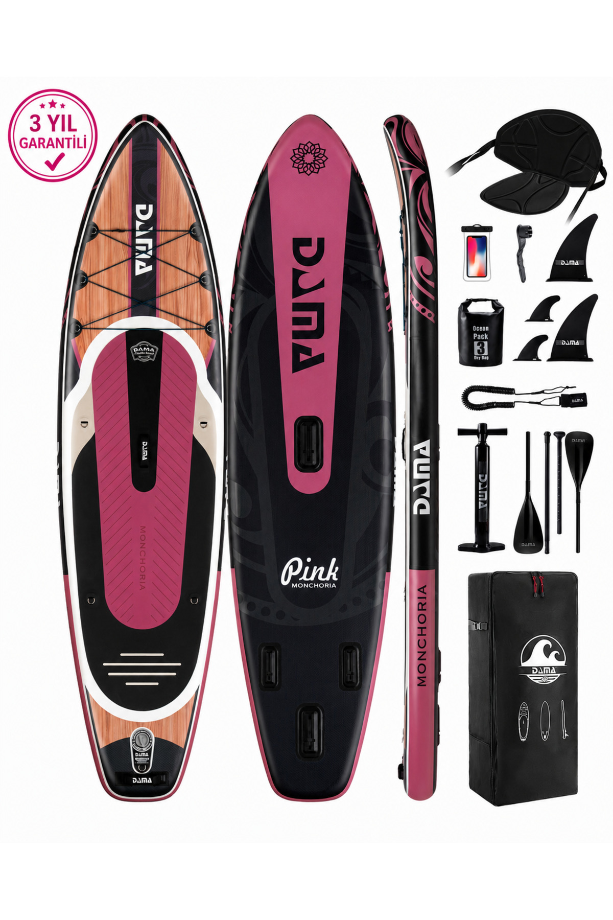 DAMA Monchoria Armor High Edition Black Purple 3.35 3 Yıl
