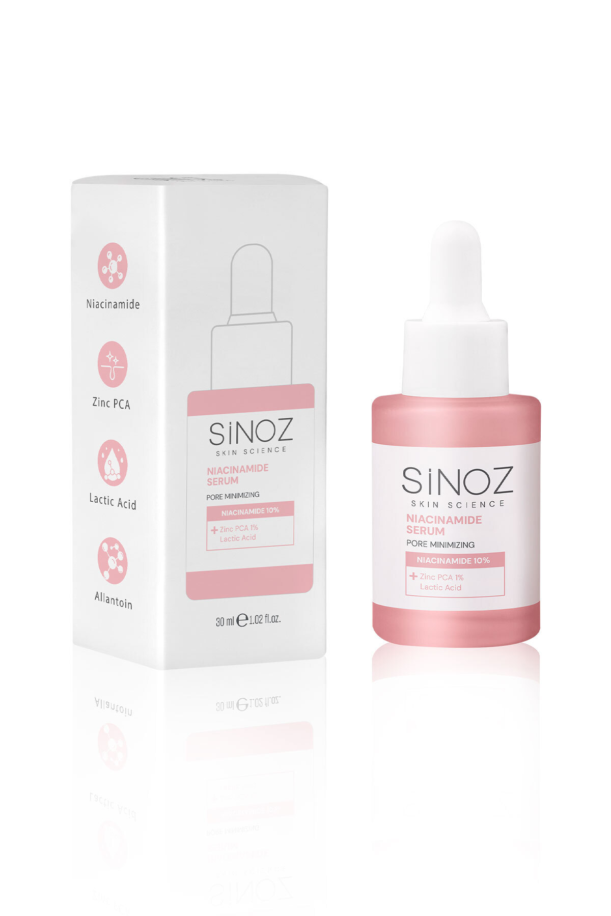Gözenek Sıkılaştırıcı Sebum Dengeleyici Sivilce Karşıtı Serum Niacinamide 10% + Zinc Pca 1% 30 Ml — ST8177 — تصویر 5 از 6