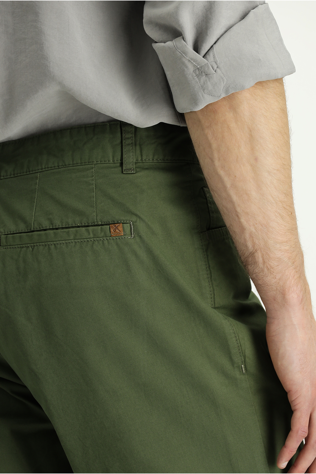 Kiğılı Relaxed Fit Rahat Kesim Likralı Kanvas / Chino Pantolon görsel 7