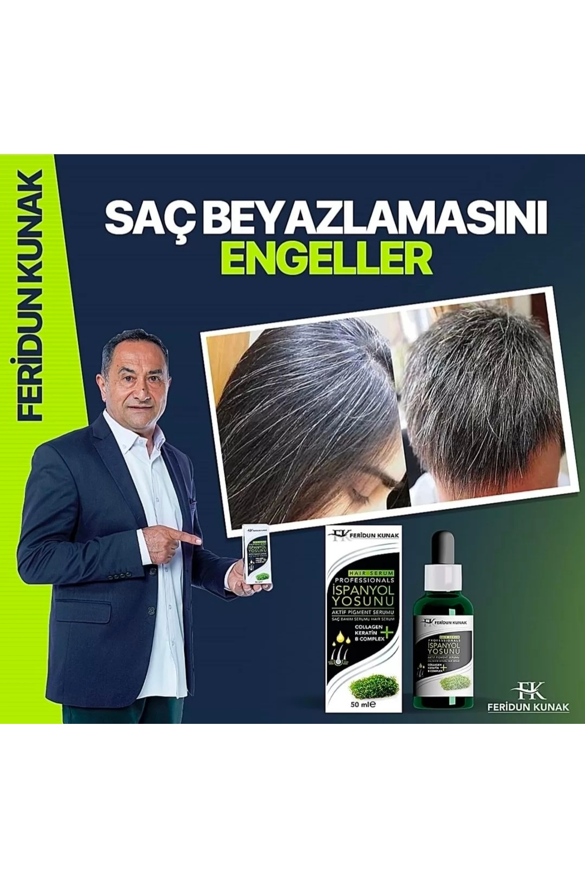 İspanyol Yosunu Saç Bakım Serumu 50 ml — İSPANYOLYOSUNU — تصویر 2 از 5