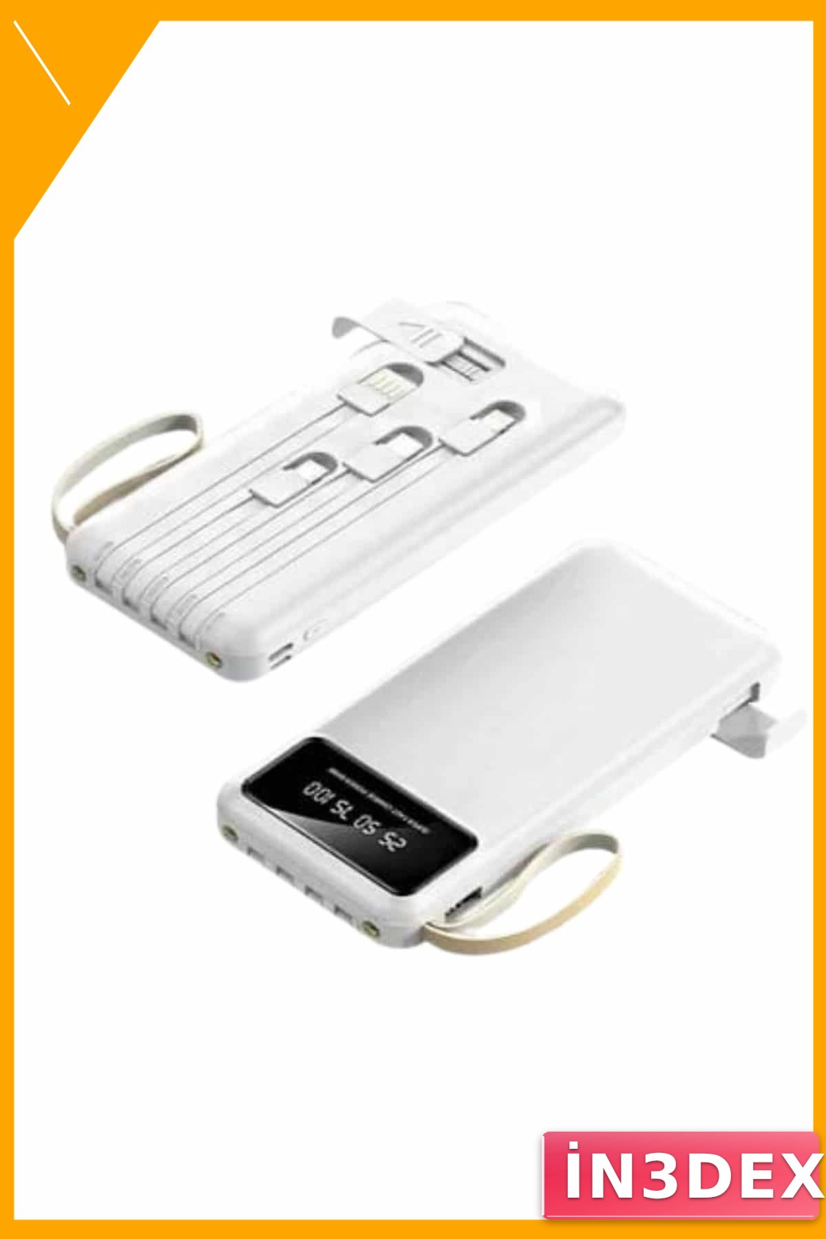 20.000 mAh Hızlı Şarj Powerbank 4 Çıkışlı Taşınabilir USB