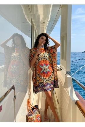 LAGRANZE Exclusive Beachwear çanta Pareo Seti