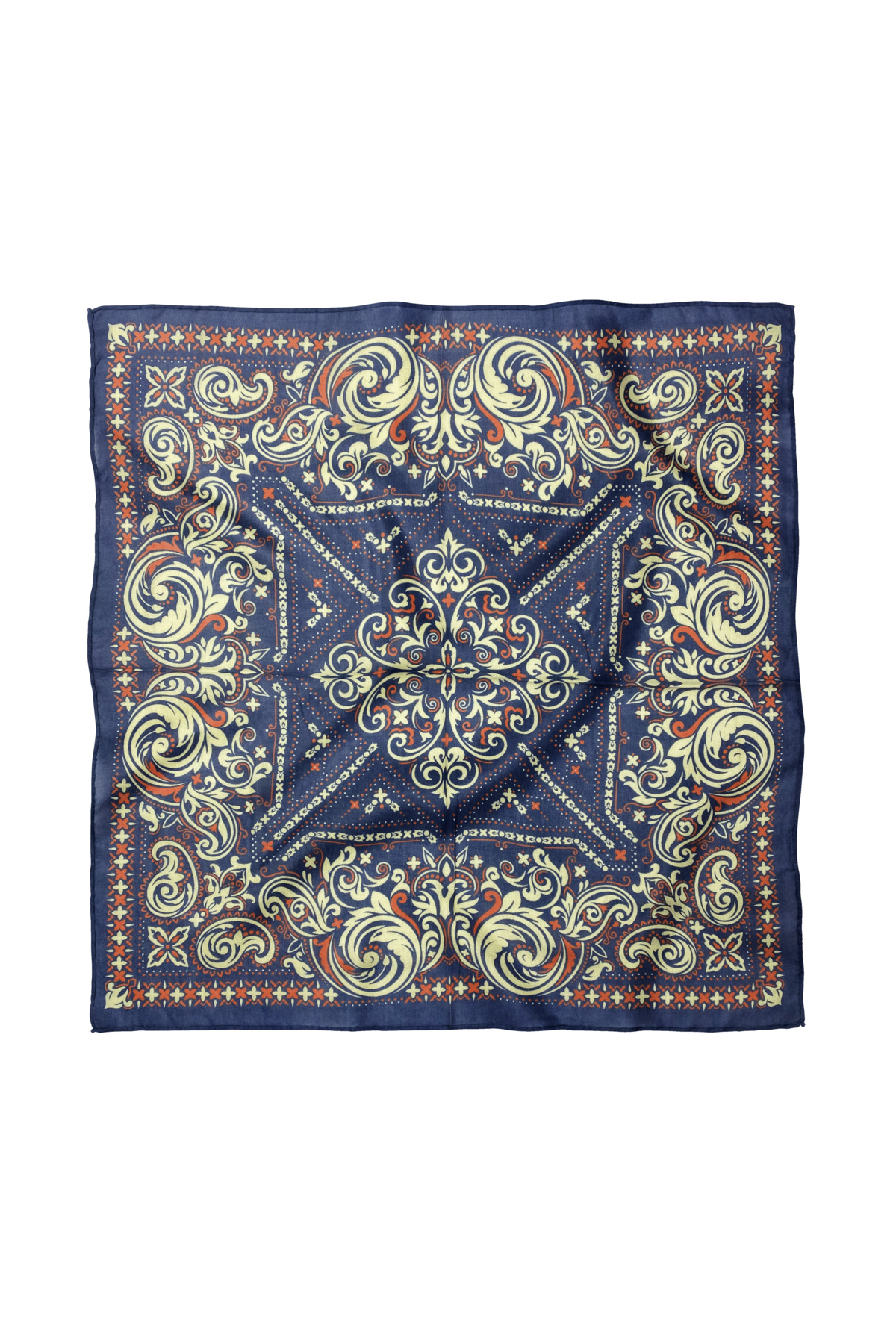 Cotton Polyester Ethnic Patterned Scarf / Bandana 60x60cm