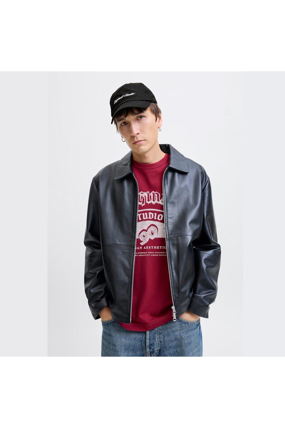 کلاه مشکی مردانه نوربرو (۱۲۲۸۳۷۰۵-B) جک اند جونز کلاه لبه دار Jack & Jones