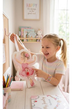Butik Neşeli Balerin Çocuk Yüzük Seti 3'lü