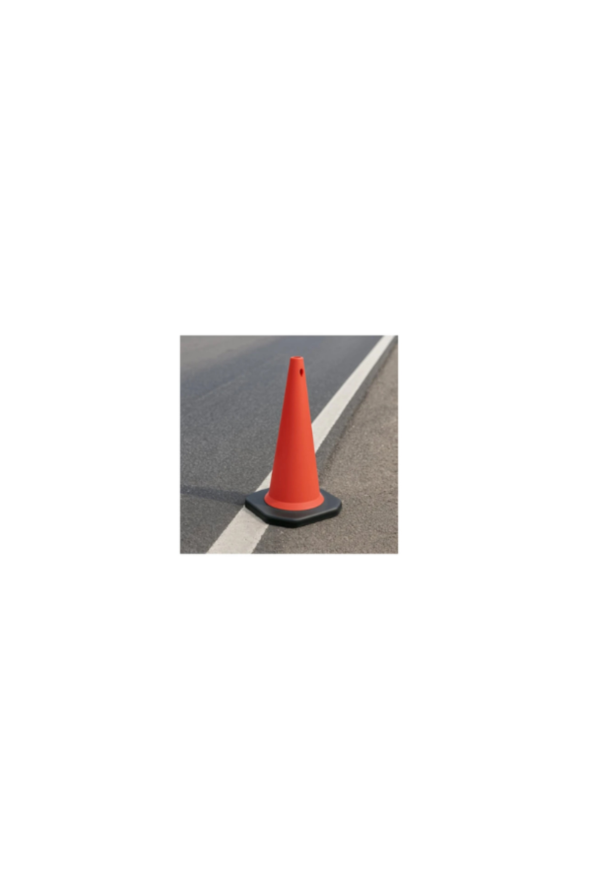ZT702808A6 – 75 cm Pvc Trafik Konisi | Ağırlıklı – Reflektifsiz 2