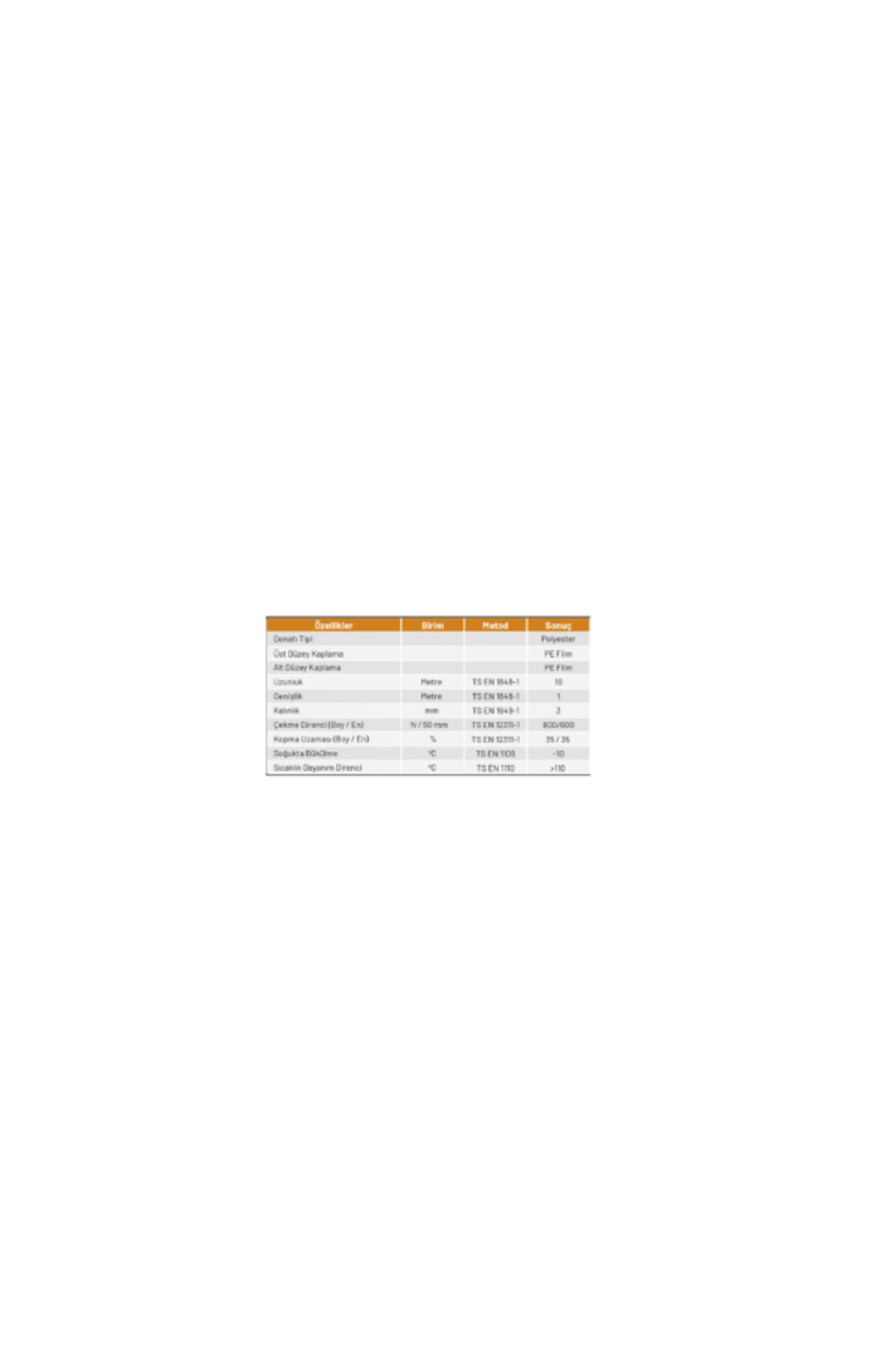 MEMBRAN P3000 Su Yalıtım Membranı(42 kg 10M²) 3
