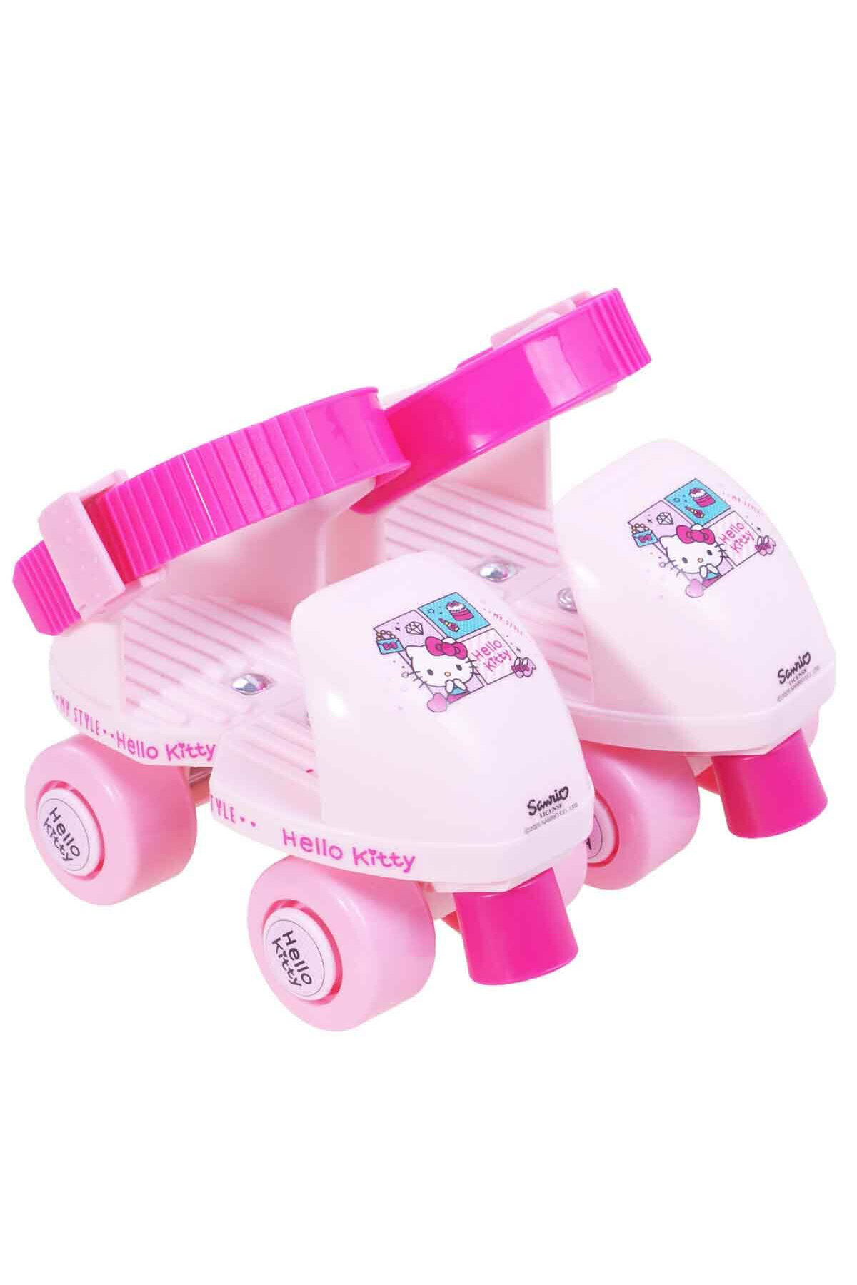 Feyza Oyuncak Hello Kitty Çantalı 4 Tekerlekli Ayarlanabilir Paten
