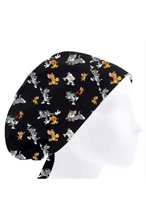 bonecim Tom and Jerry Tesettür Cerrahi Bone Siyah Doktor Bonesi Hemşire bone ...