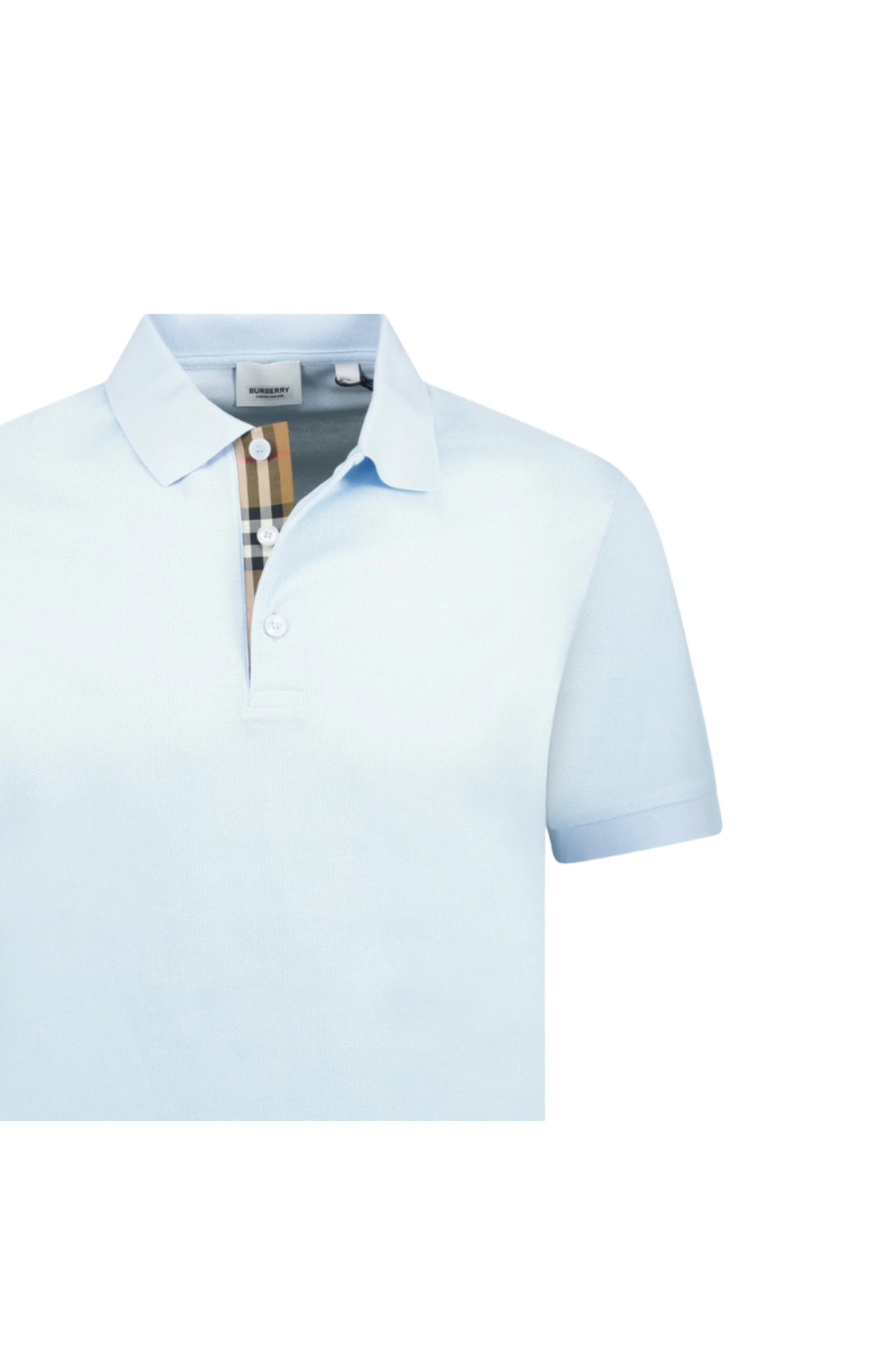 Burberry Hartford Ekose Detaylı Erkek Polo Tshırt 8112397 - Fiyatı