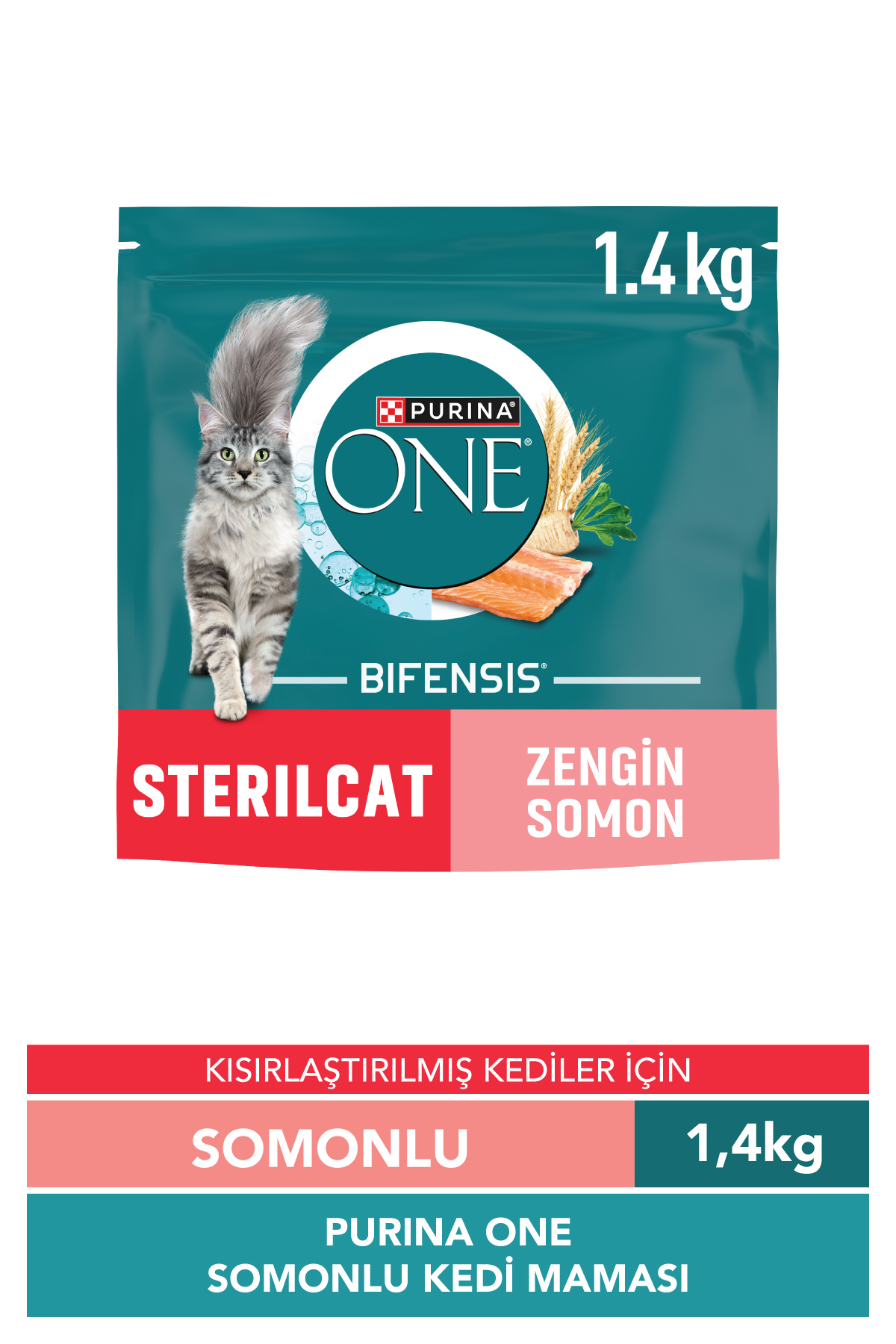 Purina One Somonlu Kısırlaştırılmış Kedi Maması 1,4 Kg - Fiyatı, Yorumları