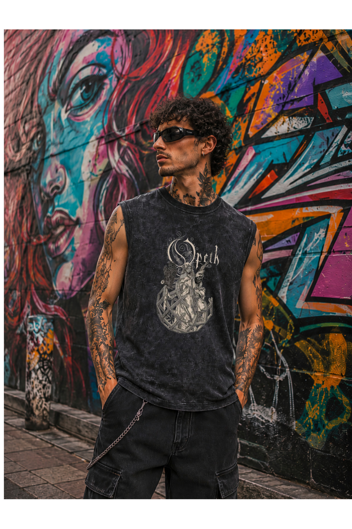 FREAK T-SHIRT Opeth Progressive Metal Vintage Sıfır Kol DTF