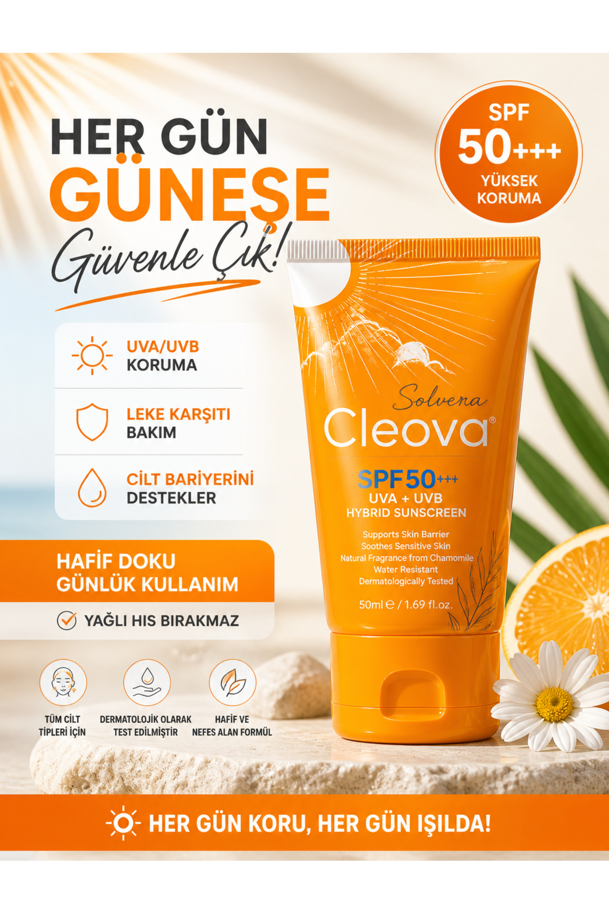 SPF 50 Güneş Kremi 2’li Set — 01.02 — تصویر 5 از 6