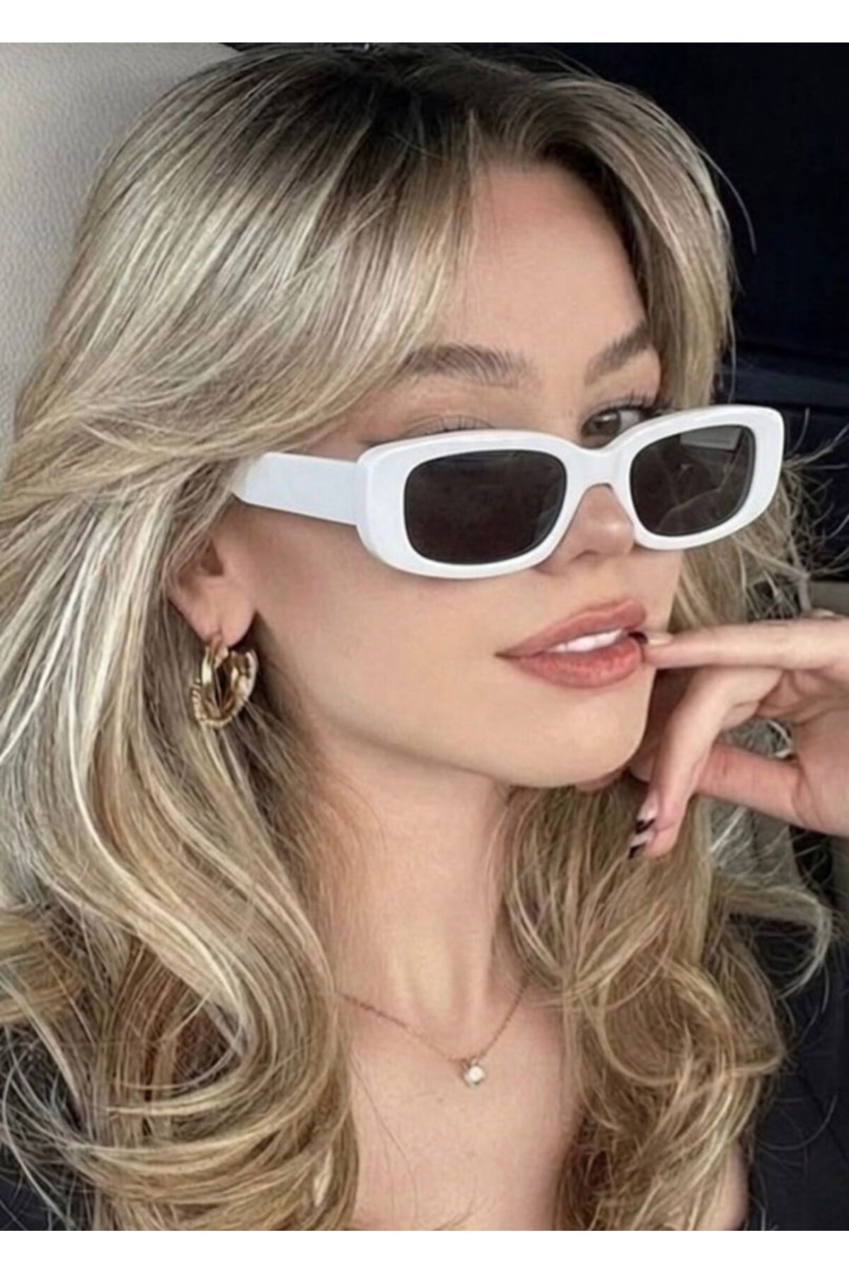 ss glasses Uv400 korumalı unisex tarz güneş gözlüğü kılıf+mendil hediye