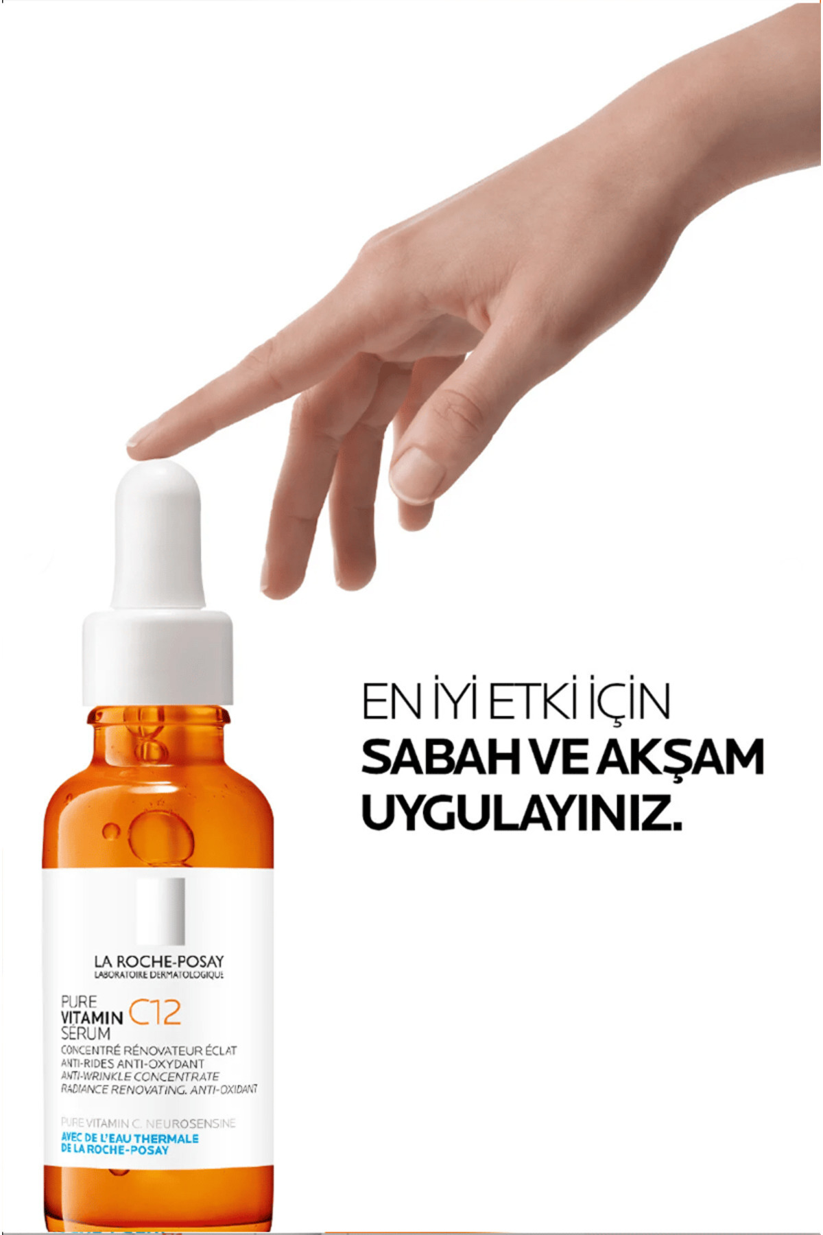 Pure Vitamin C12 Saf C Vitamini İçeren Aydınlatıcı ve Kırışıklık Karşıtı Yüz Serumu 30 ml — 53668656345465 — تصویر 3 از 6