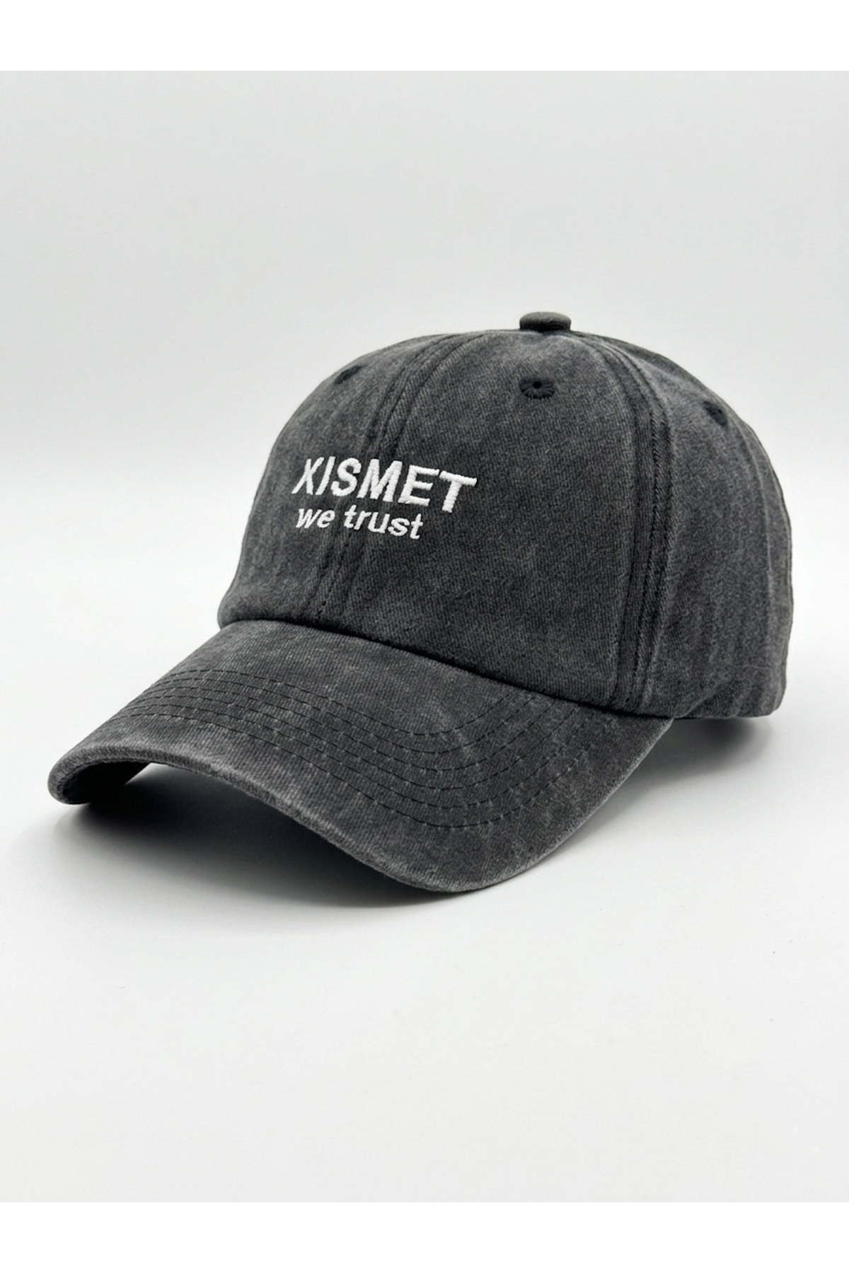 CAP BROS KISMET we trust Nakışlı Yıkamalı Şapka Kep görsel 2