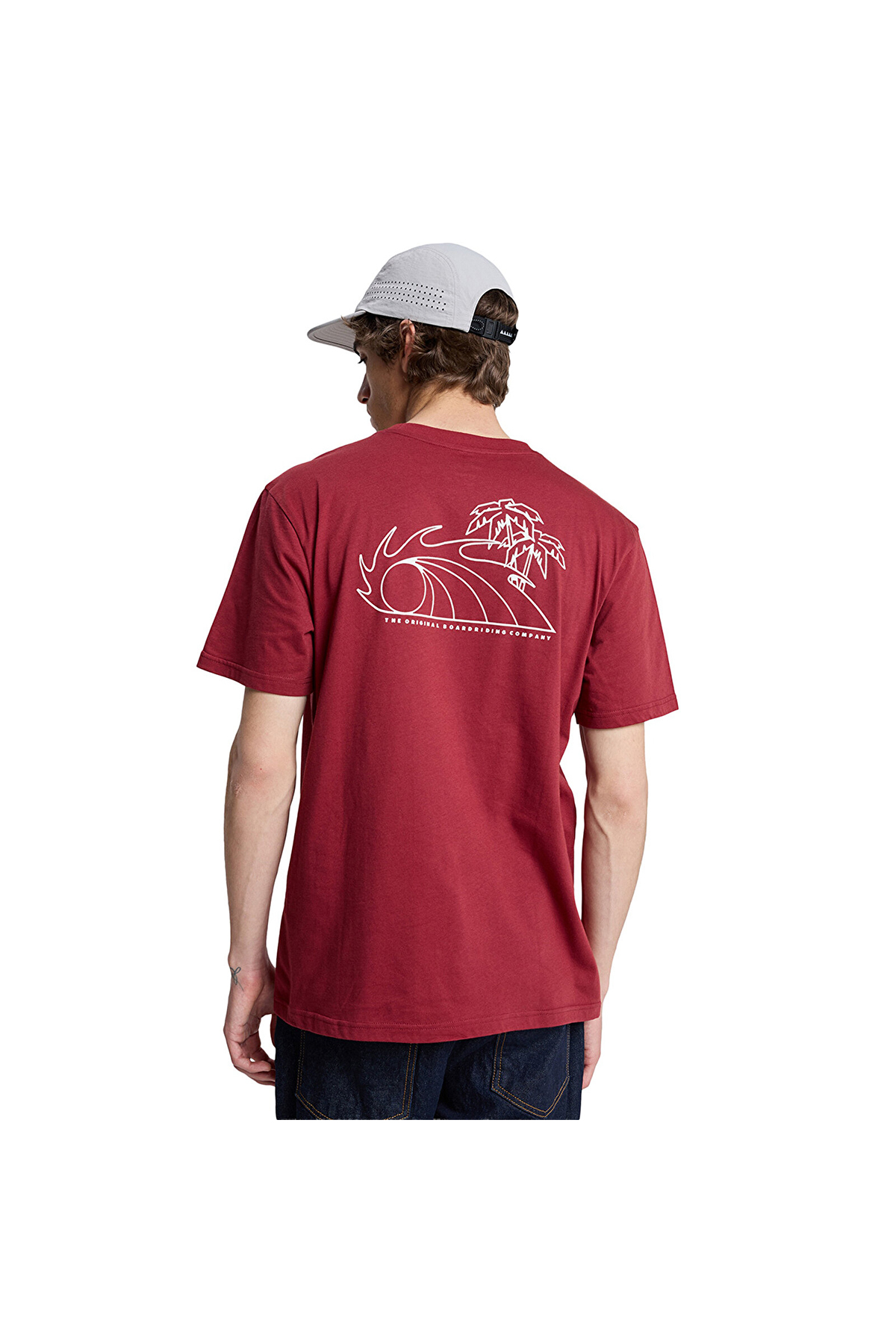Quiksilver Bliss Point Erkek Kırmızı Outdoor T-Shirt EQYZT08259