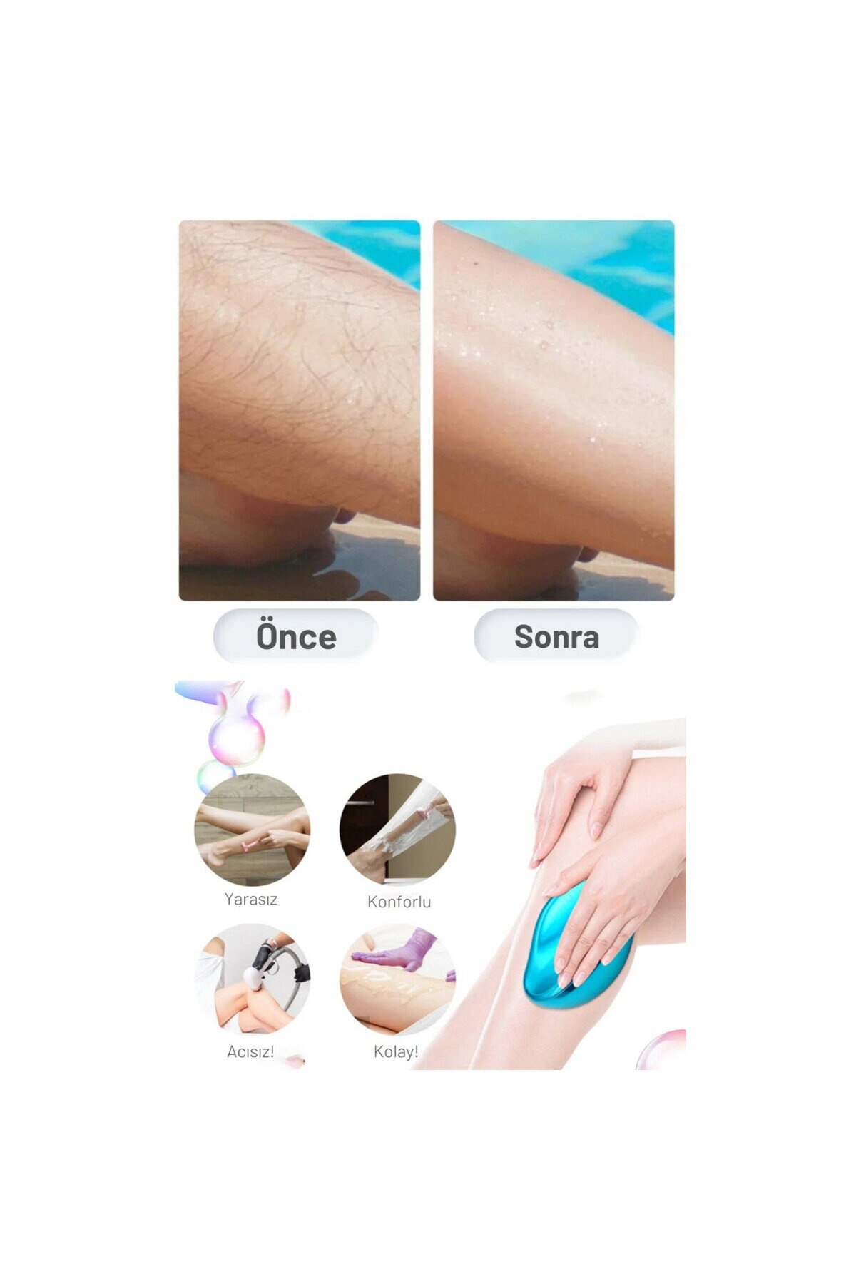 EPILATOR KRİSTAL TÜY ALMA EPİLATÖRÜ (5639) — 56392202770 — تصویر 2 از 3