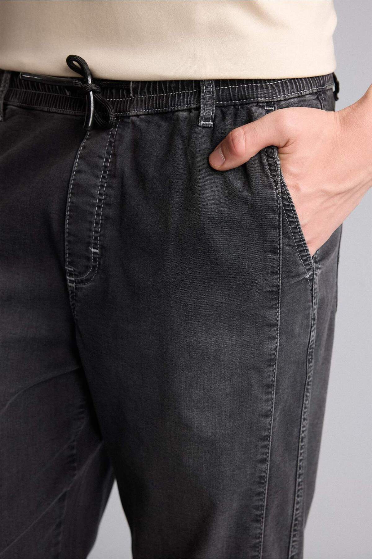 DeFacto Ultra Hafif Baggy Fıt Pantolon I0433AX26SM görsel 7