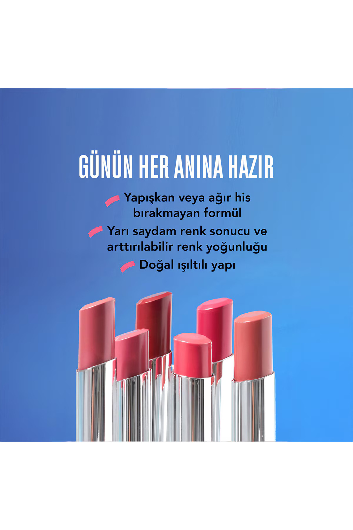 رژ لب شفاف Sheer Up شماره 003 رنگ پینکی نود