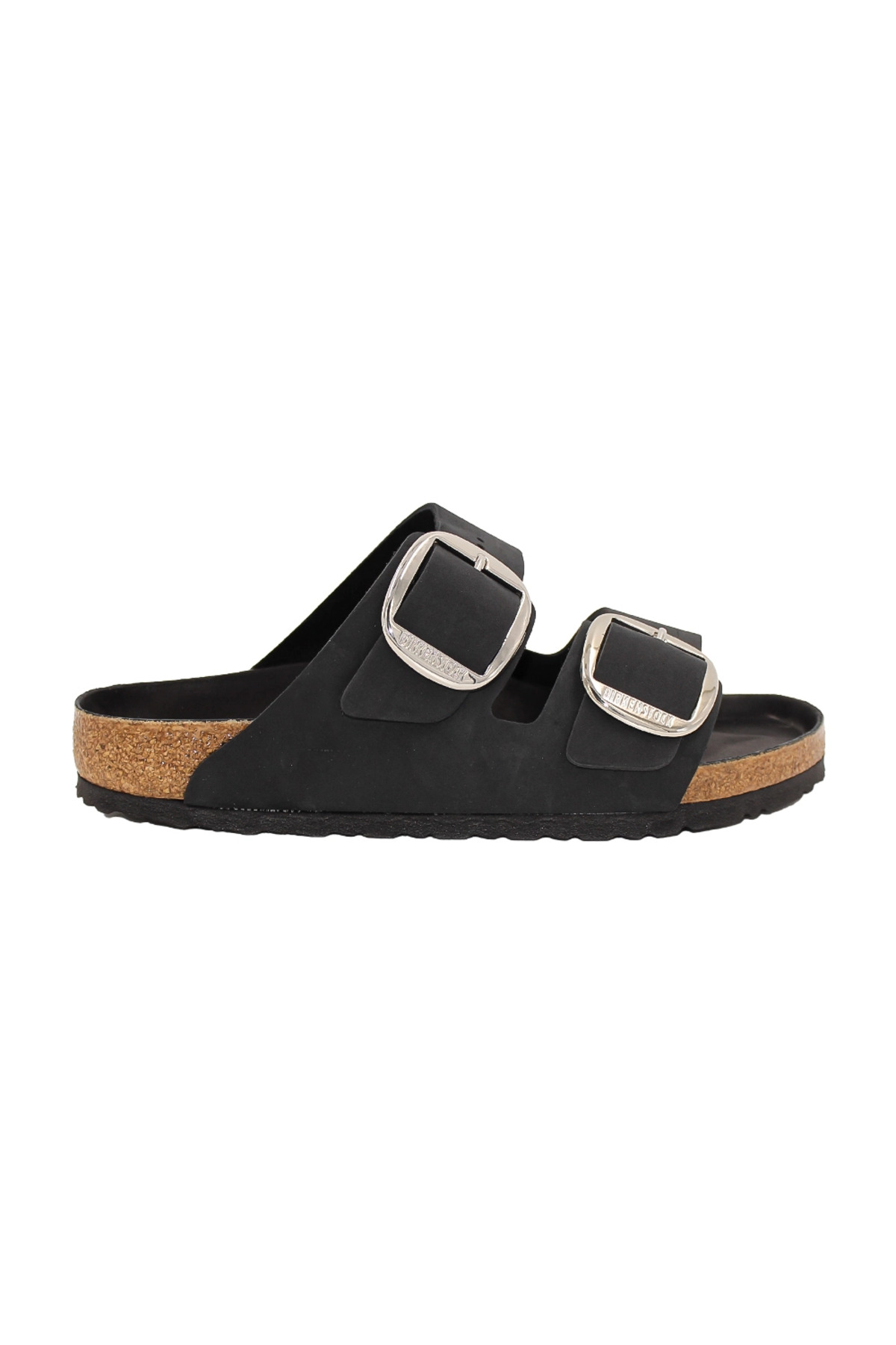 دمپایی مردانه مشکی جاستپ مدل آریزونا بیگ باکل 1011074 بیرکن استاک دمپایی Birkenstock
