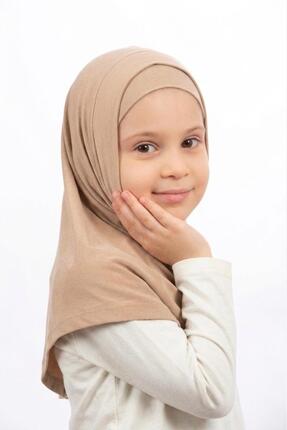 İSTDONATELLA Kız Çocuk İki Parça Hijab - Hazır Tesettür Eşarp – Pratik Geçmel...