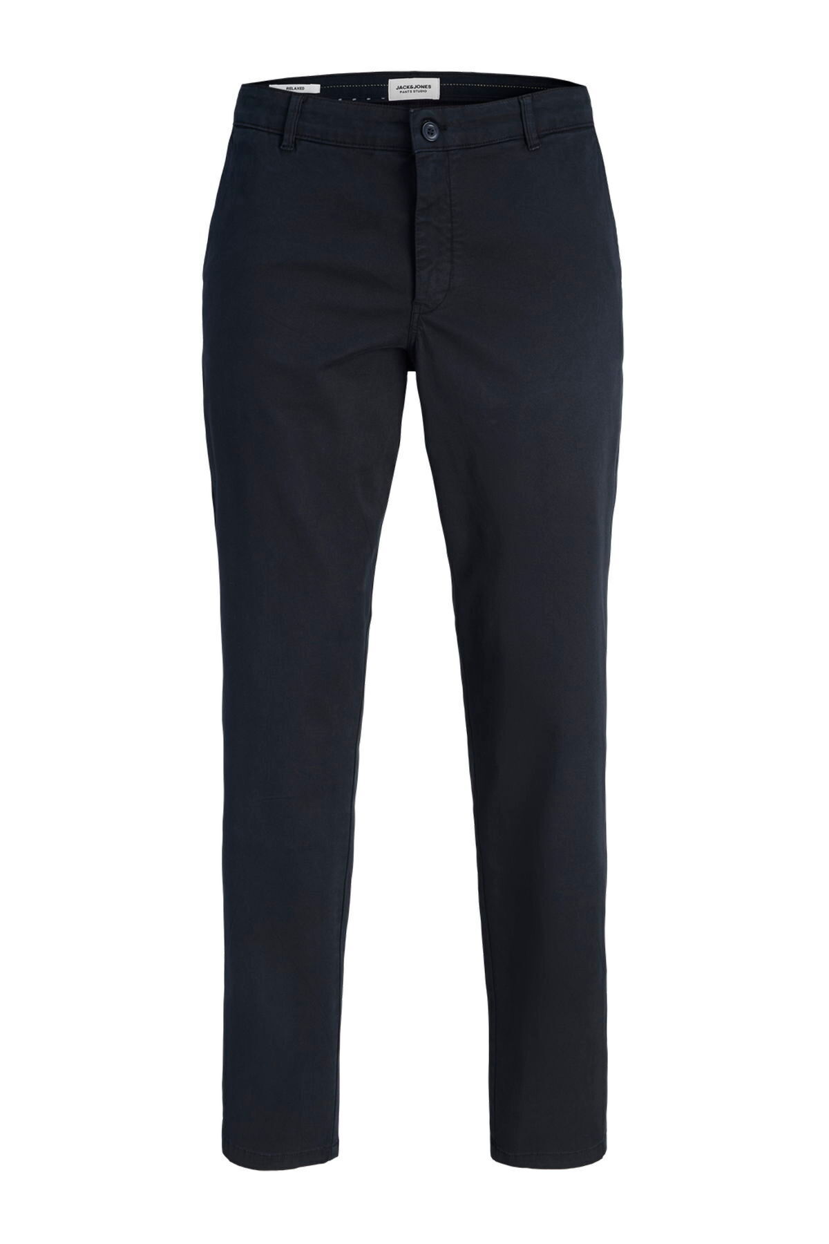 Jack & Jones Büyük Beden Regular Fit Orta Bel Chino Pantalon - Ollie