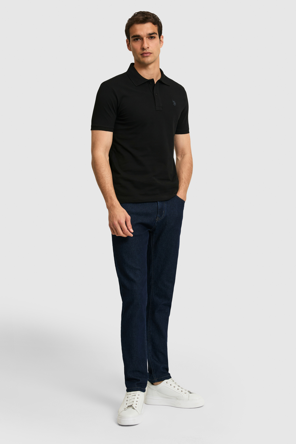 پولوشرت مردانه یقه پلو | یو اس پولو U.S. Polo Assn. POLO 8731 TR - تصویر 3