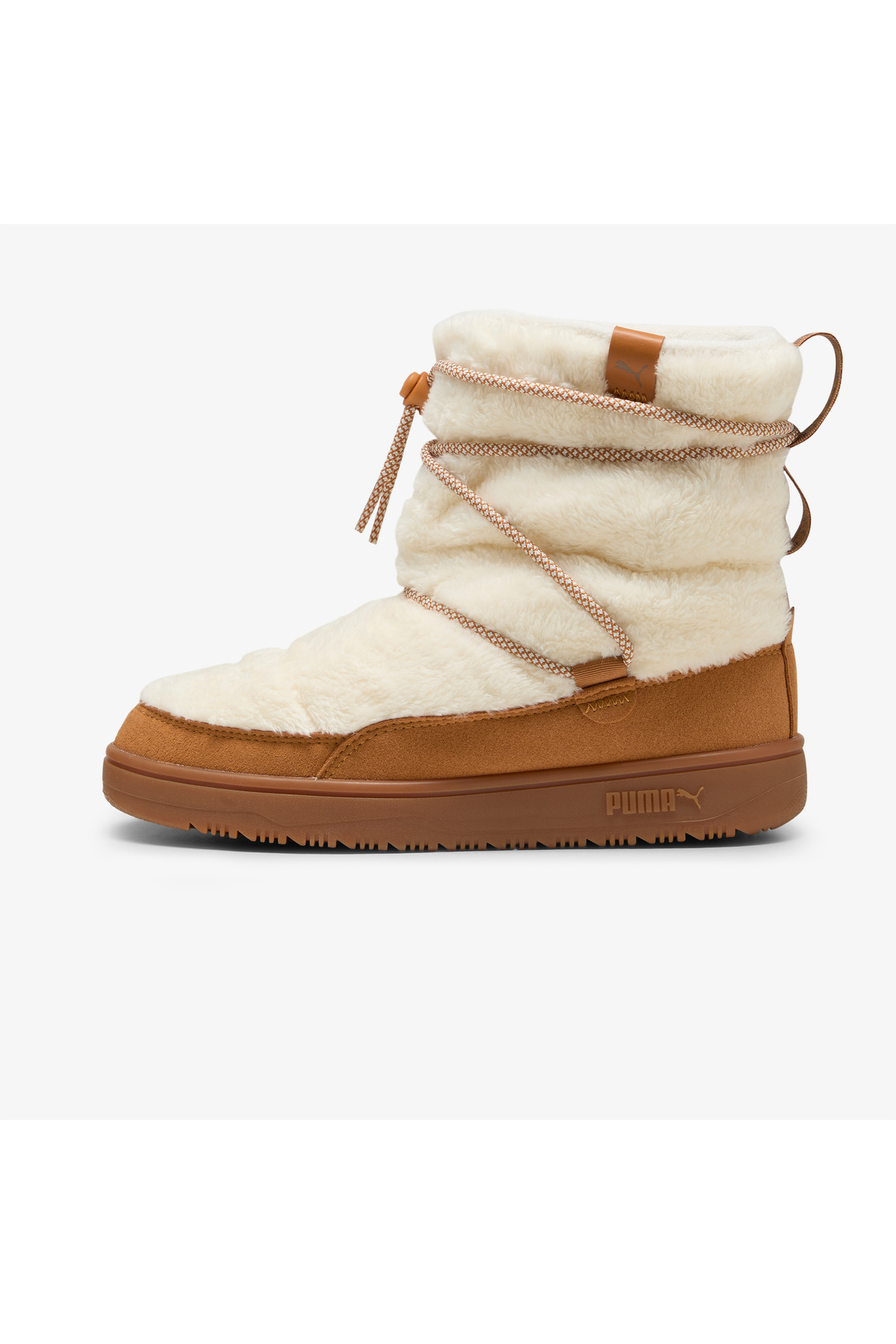 Puma Snowbae Suede Wns Kadın Kahverengi/Bej Bot görsel 3