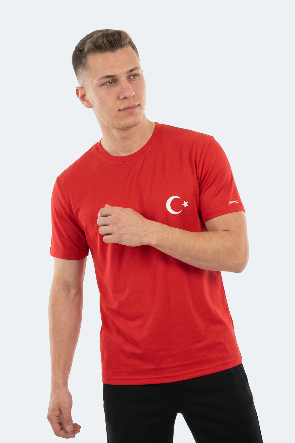 تی‌شرت قرمز مردانه CUP I اسلازنگر تی شرت ورزشی Slazenger