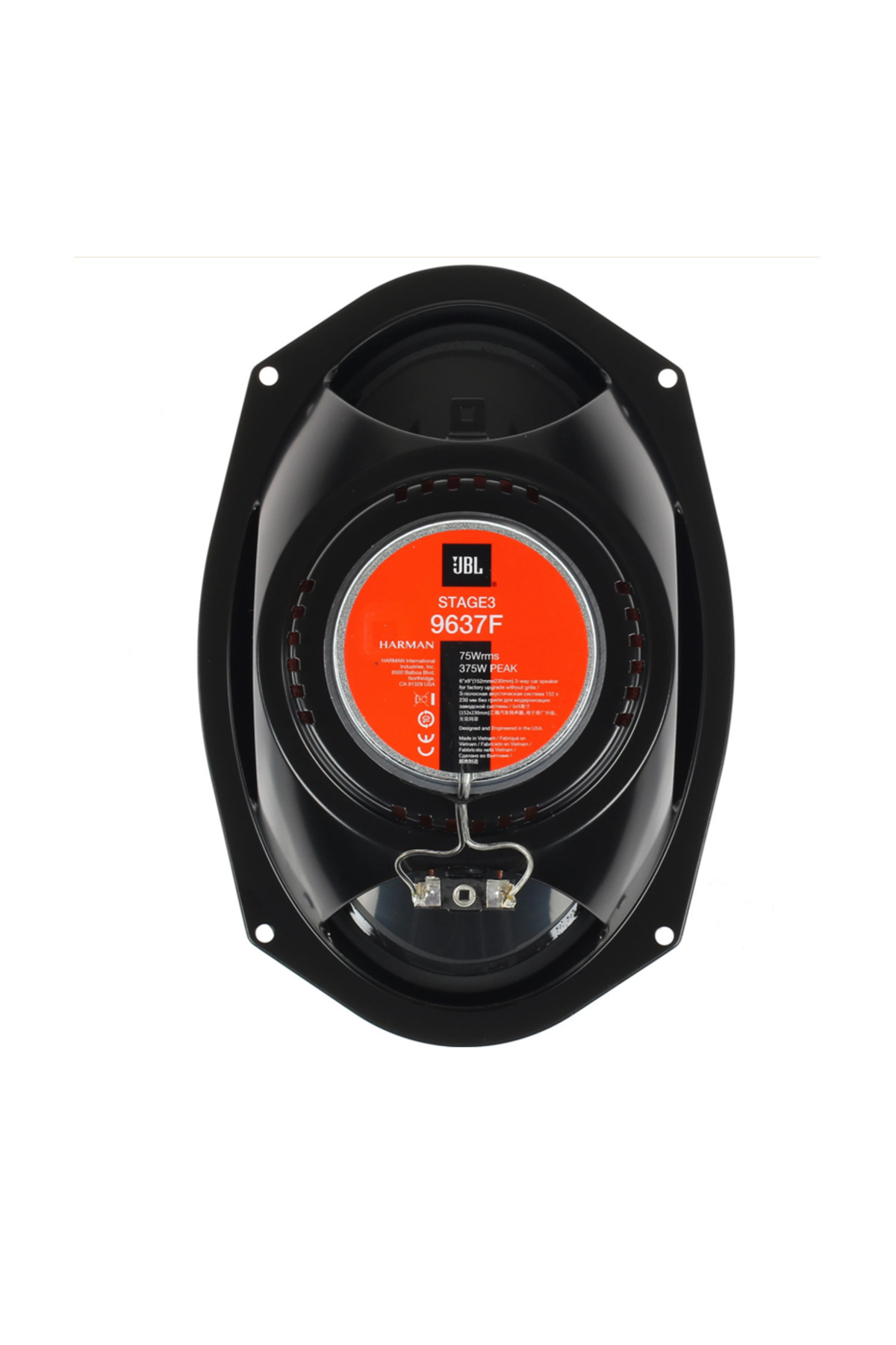 JBL STAGE3 9637F 6x9 inch Oval 375 Watt 3 Yollu Hoparlör Takımı