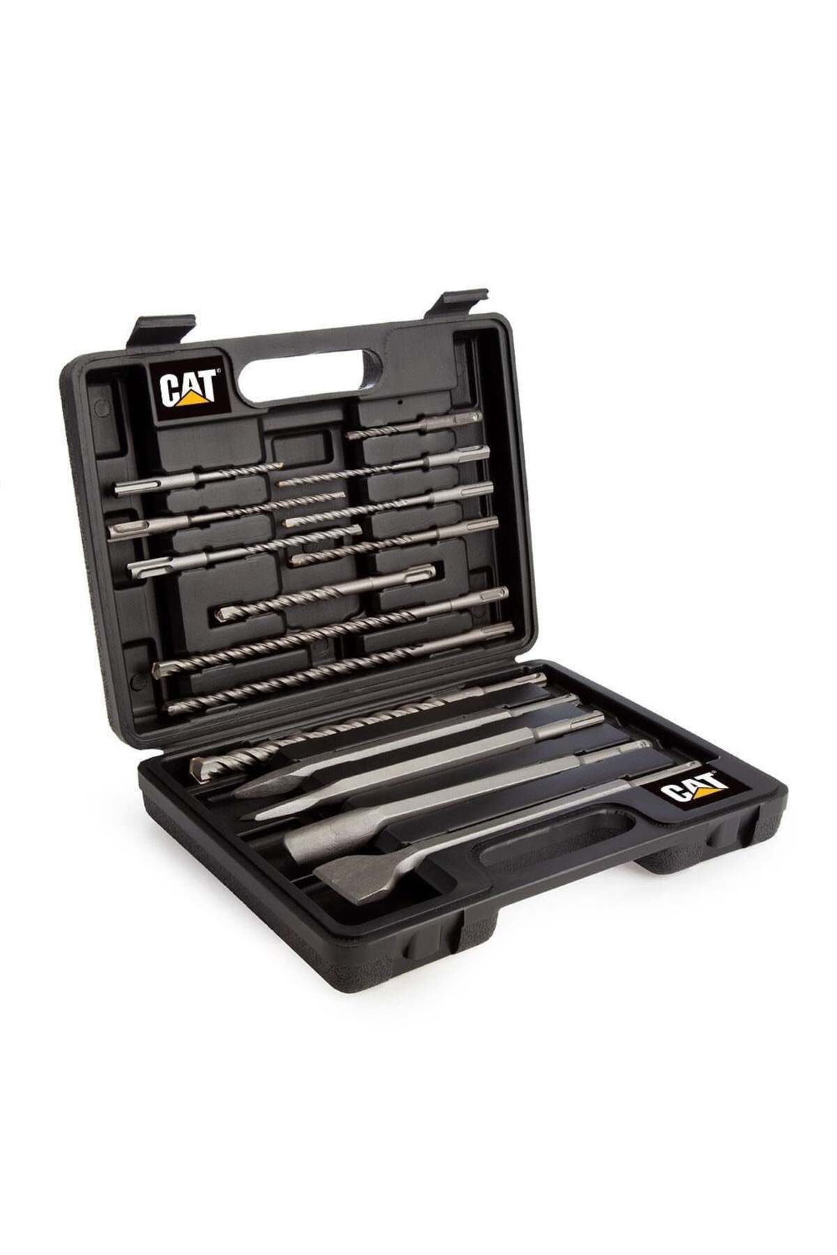 Cat DA03902 17 Parça Tungsten Karbür SDS-Plus Beton Kırıcı/Delici