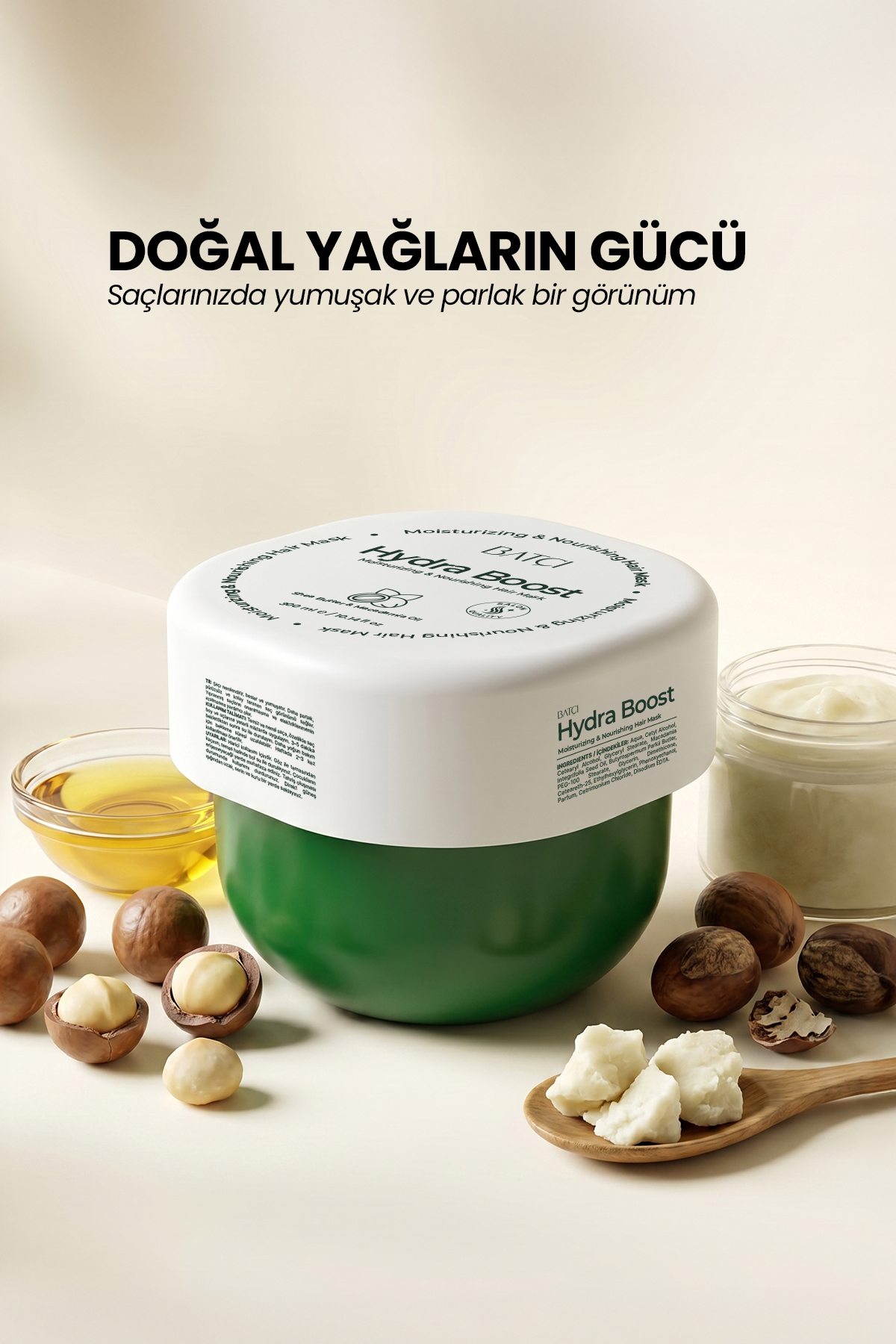 Hydra Boost Nemlendirici ve Besleyici Saç Maskesi - 300 ml — 8684808759678 — تصویر 4 از 4