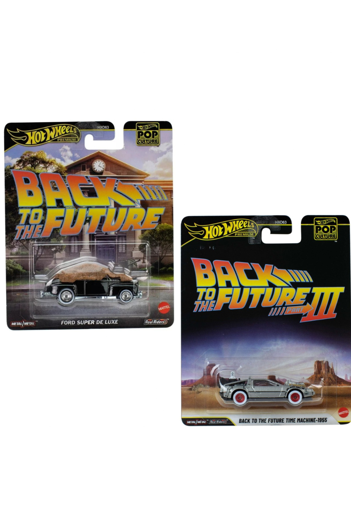 HOT WHEELS Back to The Future - Time Machine 1995 - Ford Super De