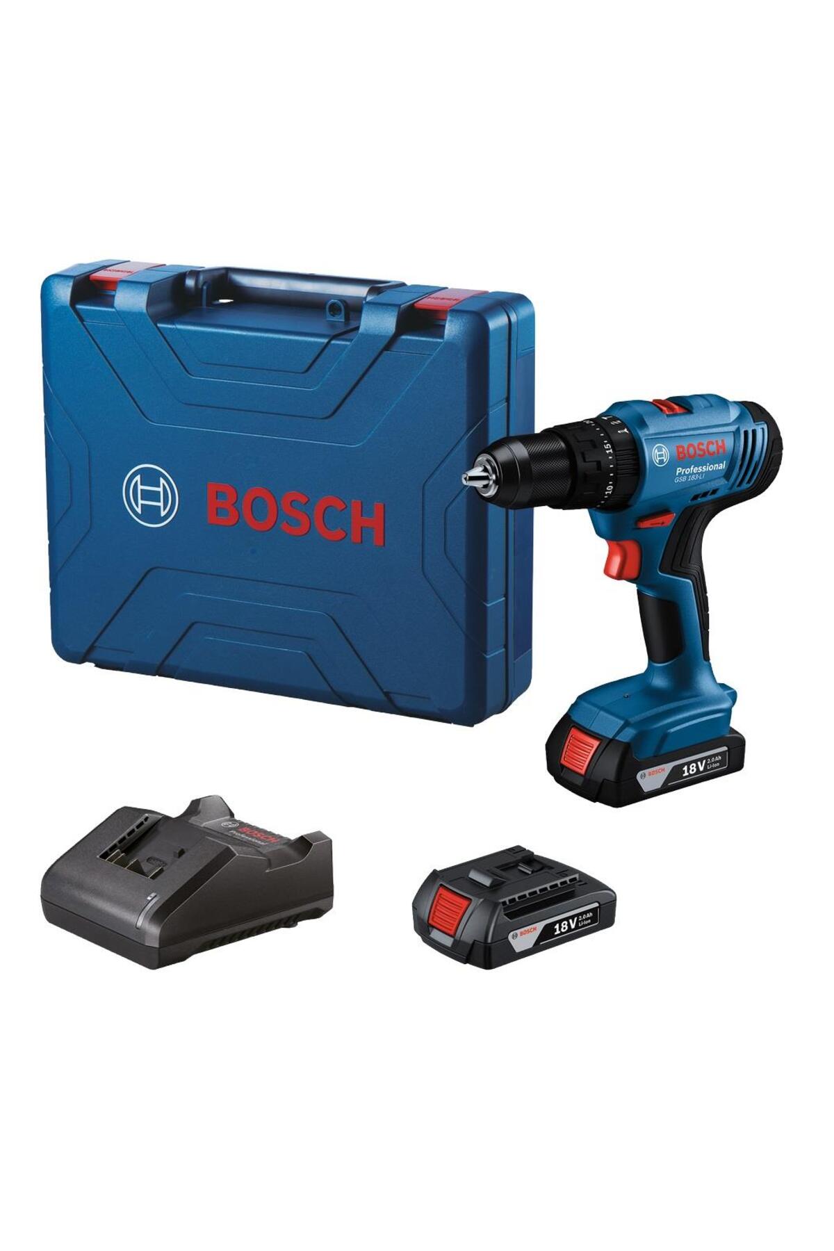 Professional Gsb 183 Single Battery 2 Ah Impact Screwdriver - 06019k9101