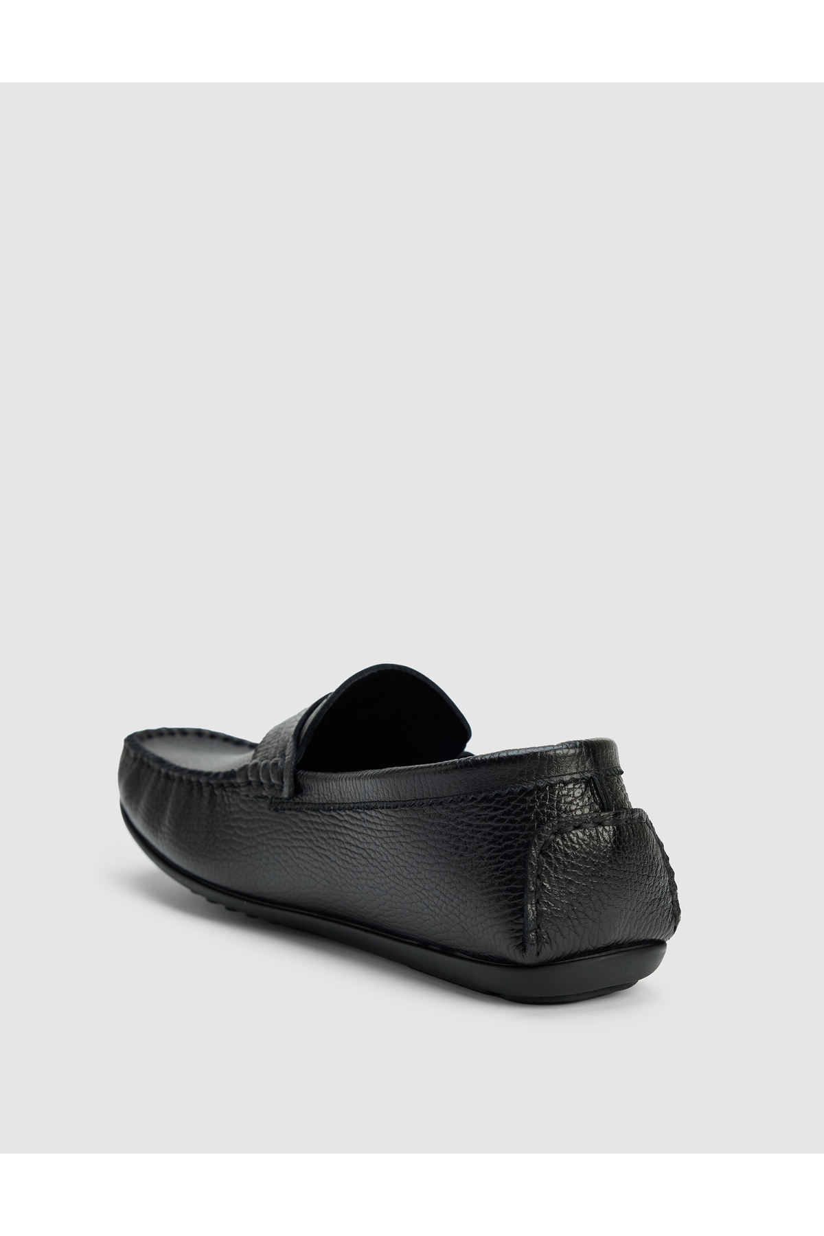 Pierre Cardin Siyah Bant Detaylı %100 Deri Loafer Ayakkabı 50327105-VR046 görsel 4