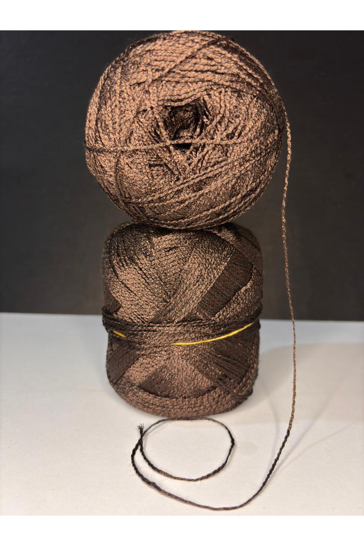 Bitter Brown flush (FIRST IN TR) (summer,seasonal) knit rope 200gr