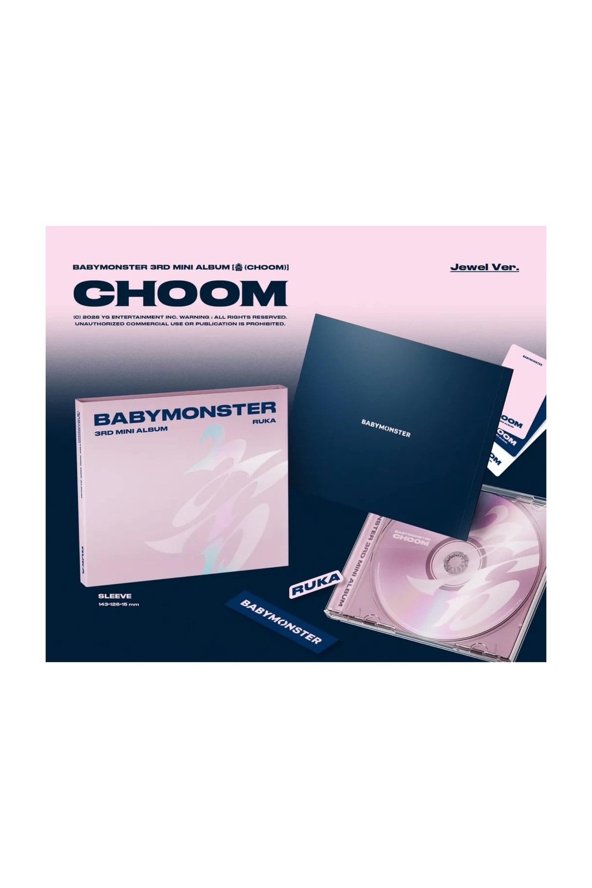 COOKYSTORETR BABYMONSTER - CHOOM (Jewel Asa Ver.) - Fiyatı, Yorumları