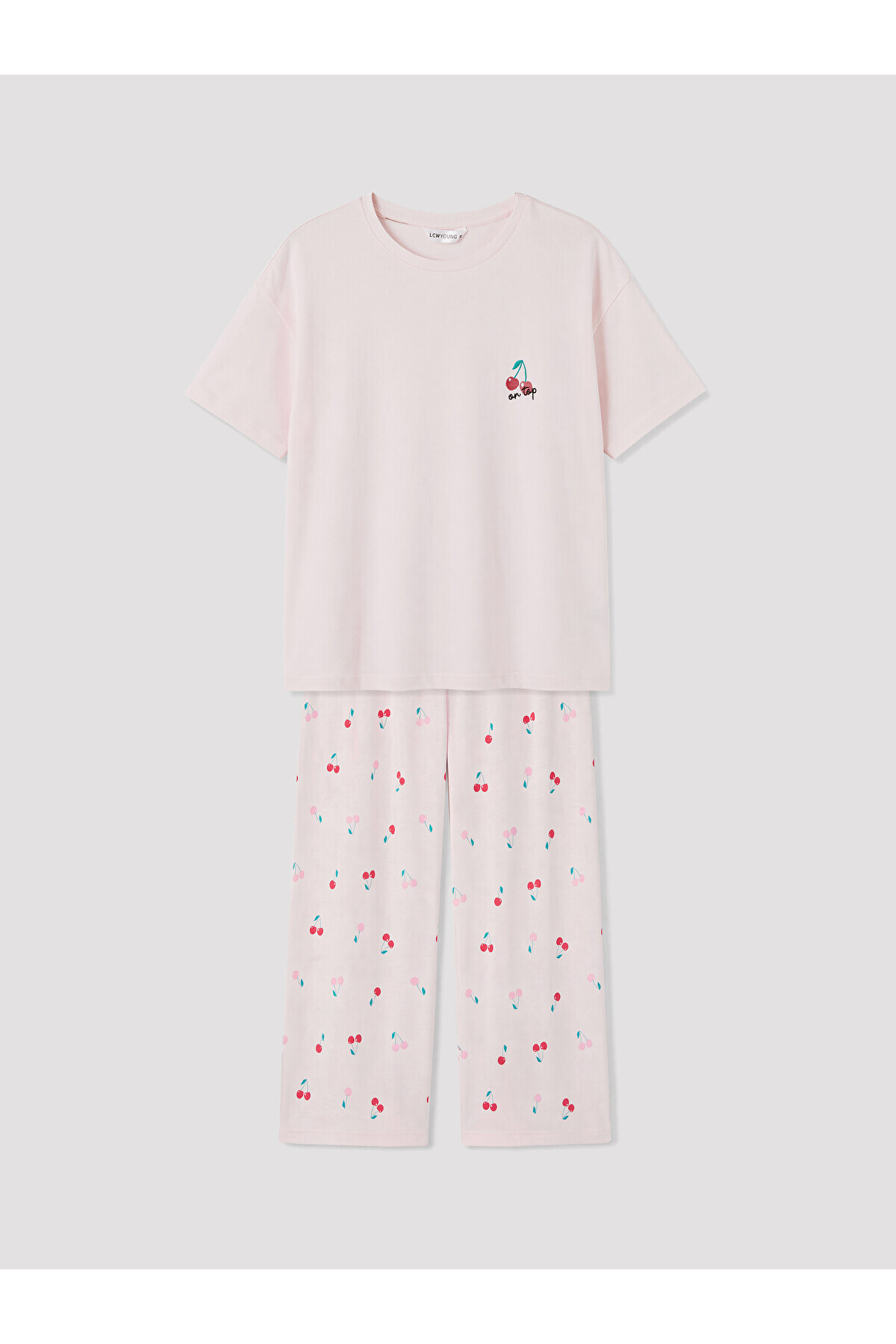 LC Waikiki I Cherry Printed Women's Pajama Set from Freezen Store