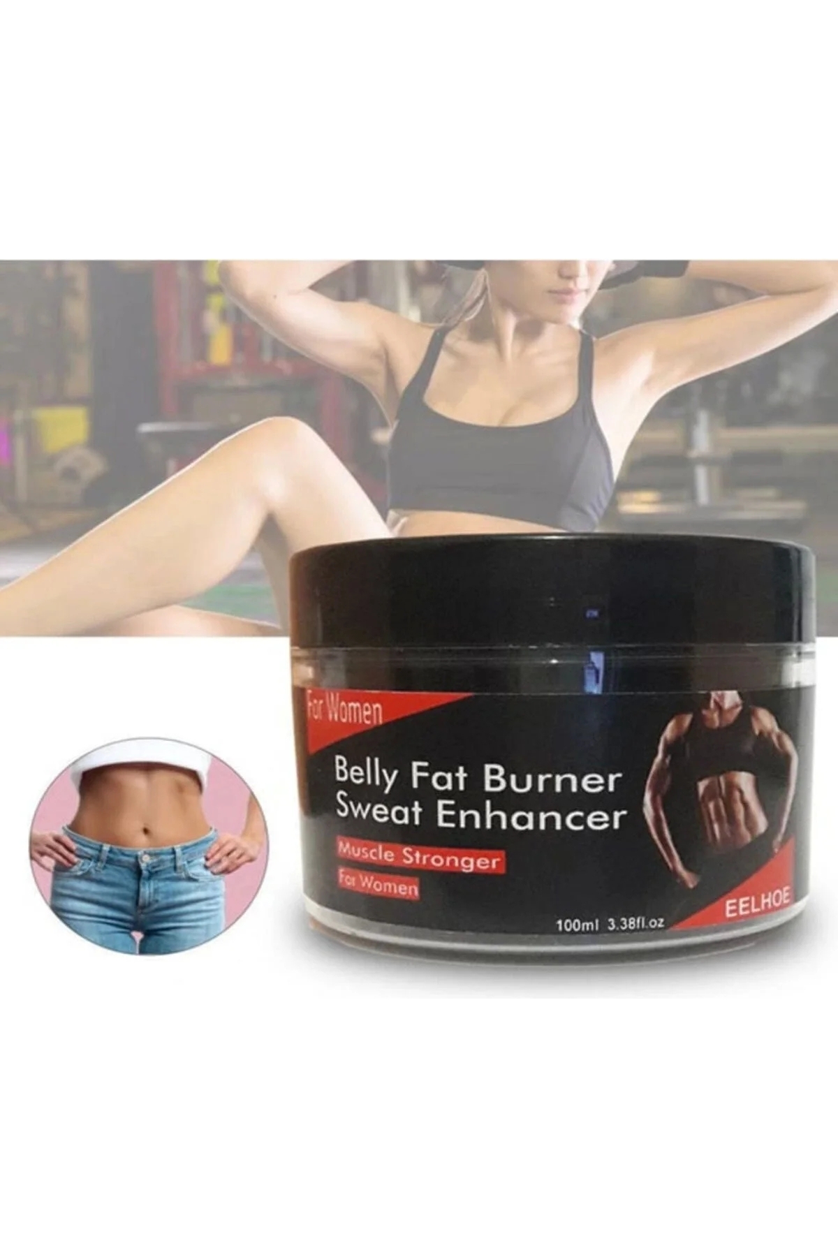 Belly Fat Burner For Women Kadın Hızlı Krem 100 ml — GU-EYF-19171-AGC01 — تصویر 5 از 5