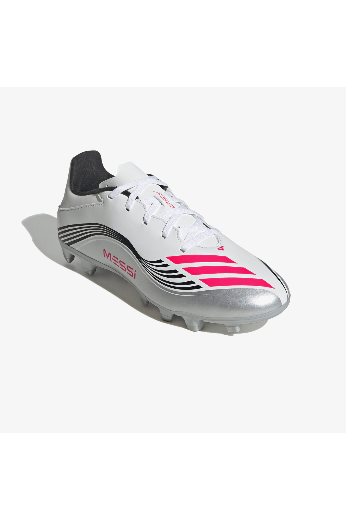 adidas F50 MESSI LEAGUE FG/MG J JP7454 Gri Krampon görsel 2