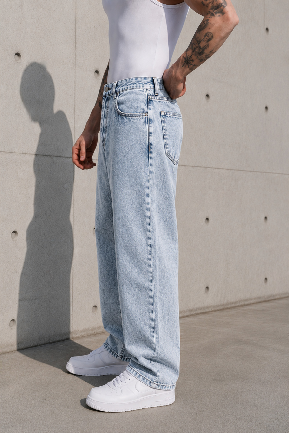 BM BALANCEMODA Erkek Baggy Kalıp Pantolon