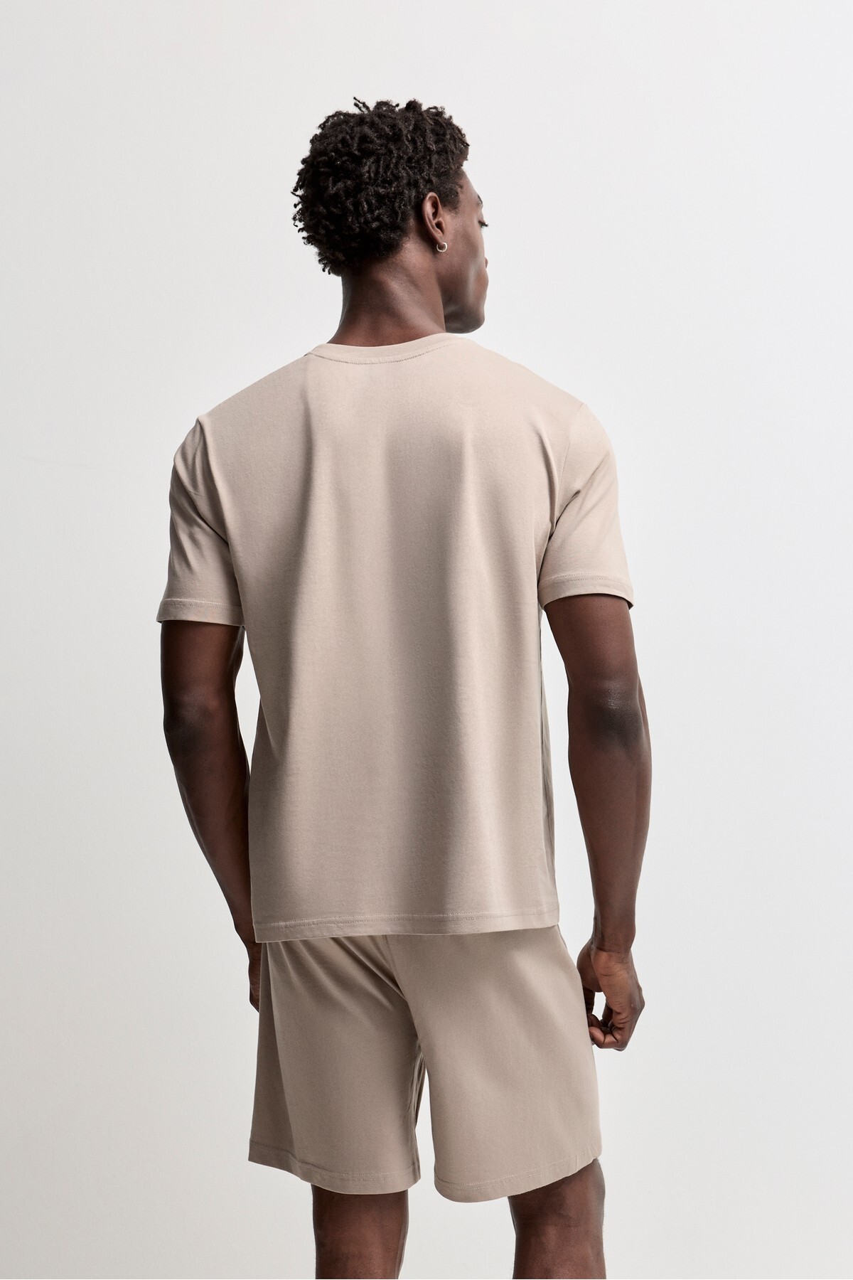 LEFTIES Desenli kısa pijama takımı görsel 4