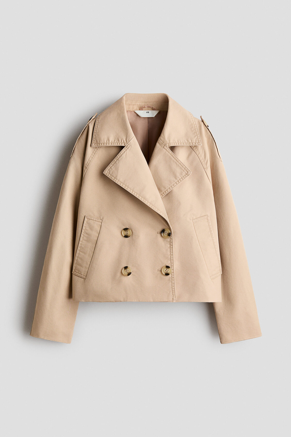 H&M Kısa Trençkot