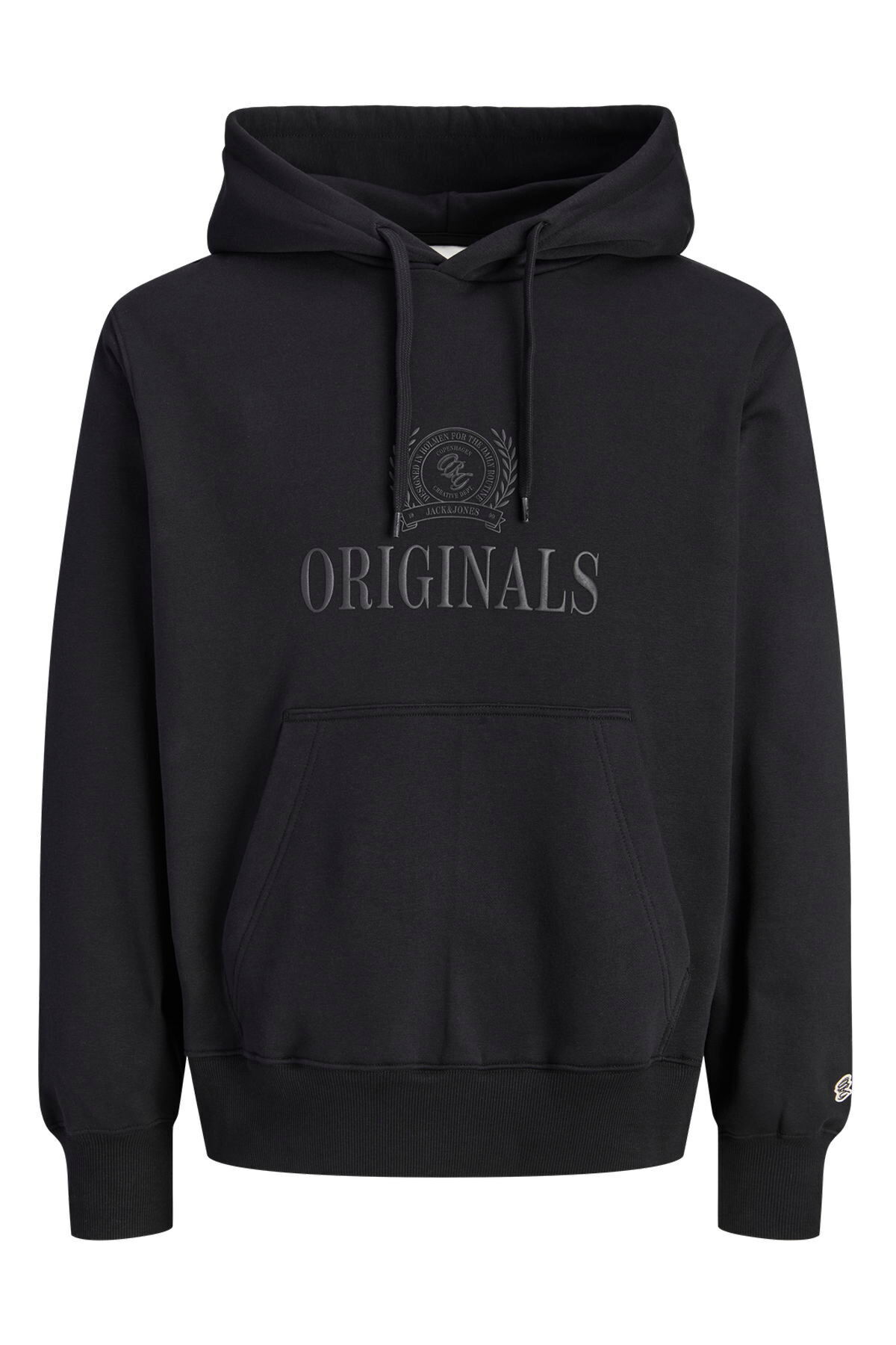 Jack & Jones Büyük Beden Gögüs Baskili Regular Fit Sweatshirt - Frederiksberg