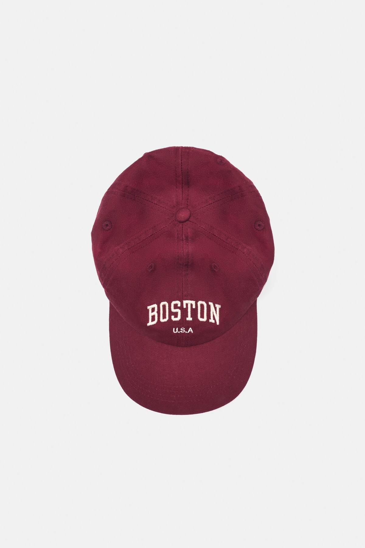 Pull & Bear Boston nakışlı şapka görsel 7