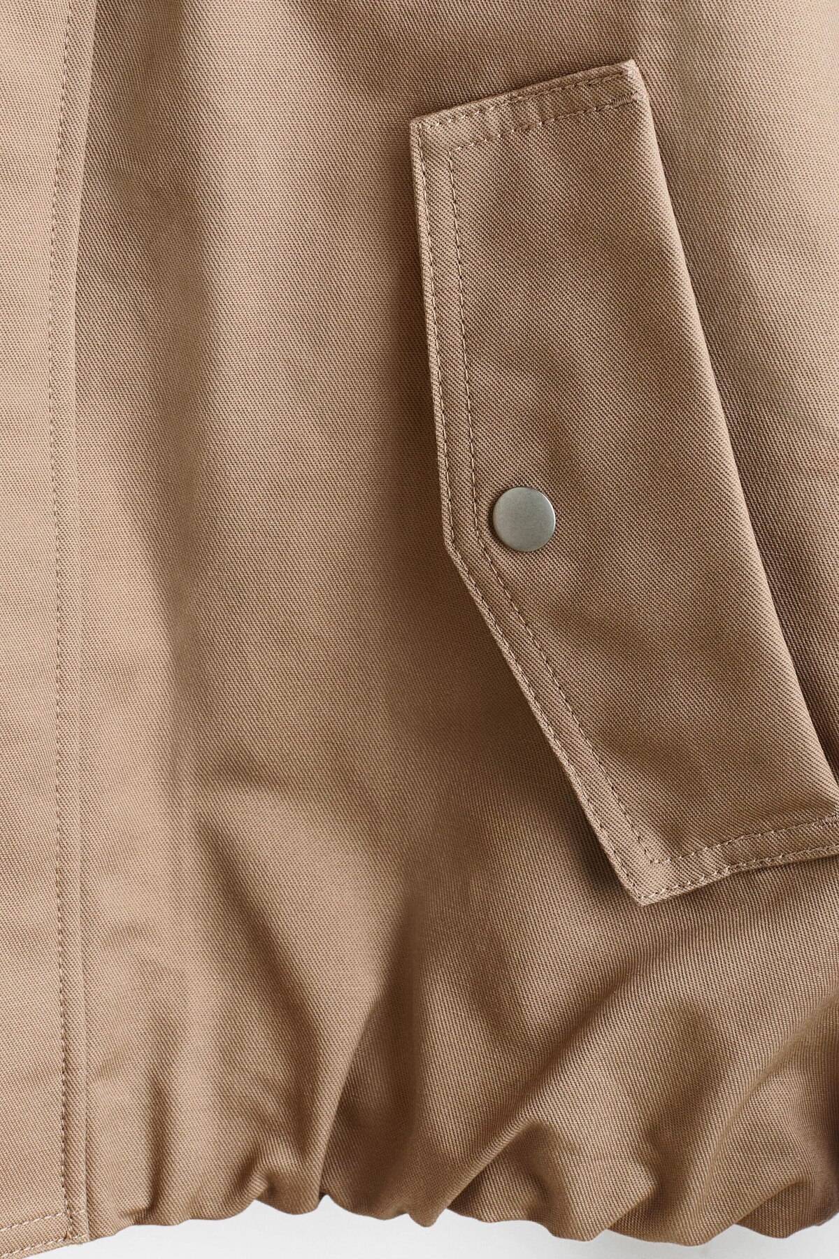 H&M Gabardin Workwear Ceket görsel 8