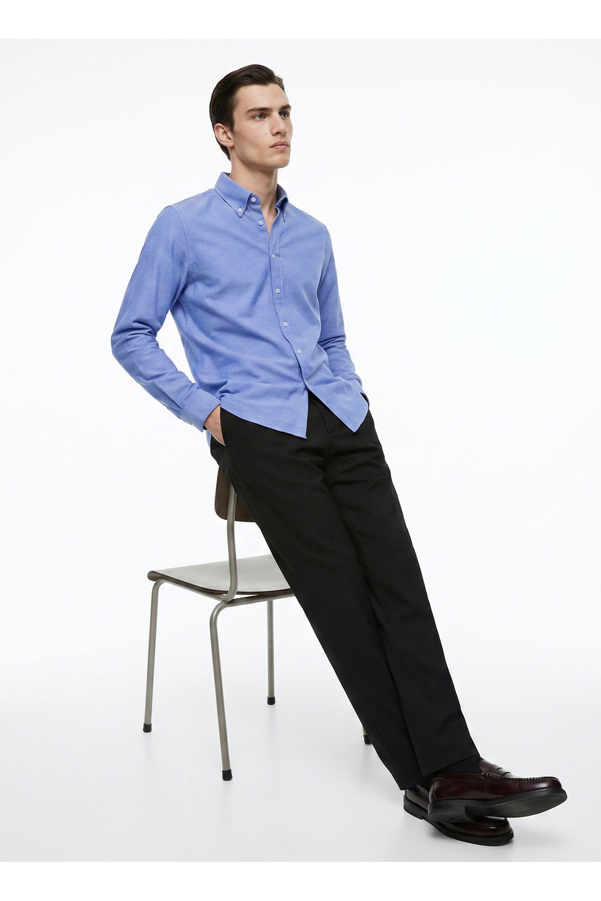 Mavi Erkek Tailored Fit Gömlek ACE201000177_KMV — آبی 5003358033 — تصویر 2 از 7